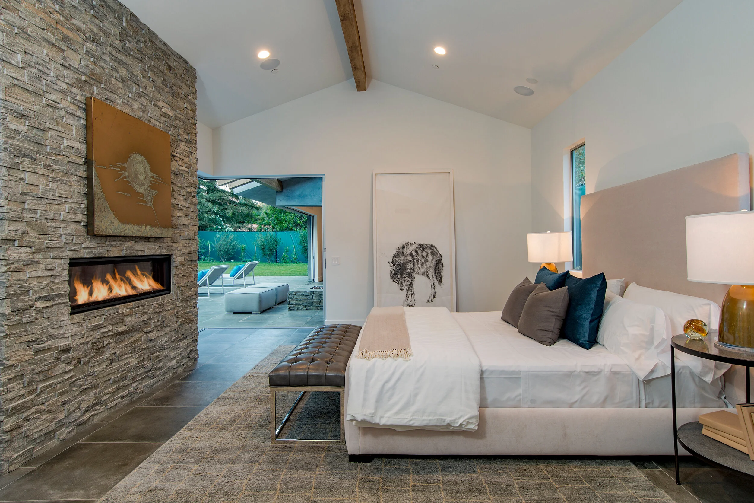 modern master suites, baths | whipple russell architects