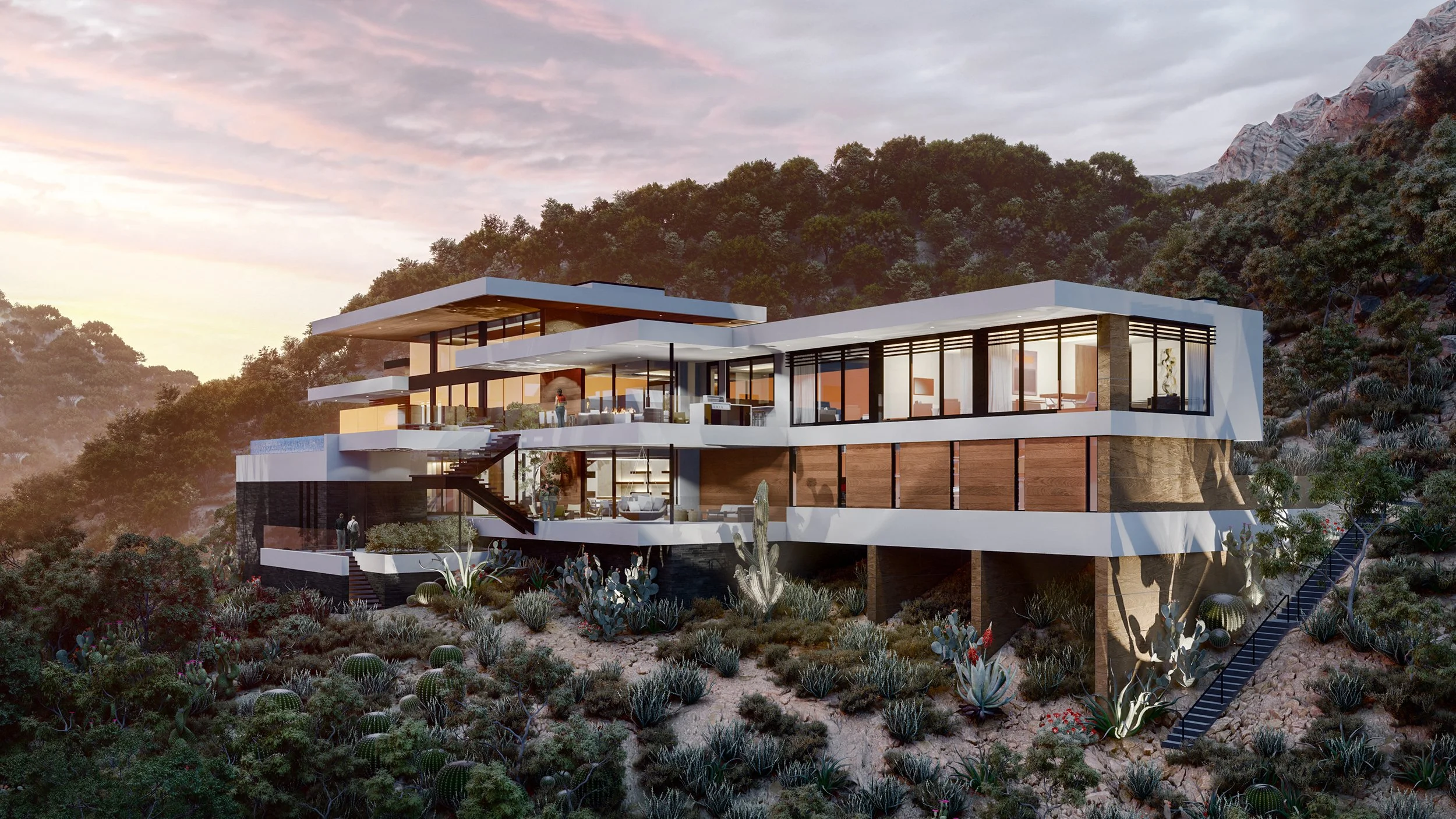 Paradise Valley, Arizona modern resort style desert home