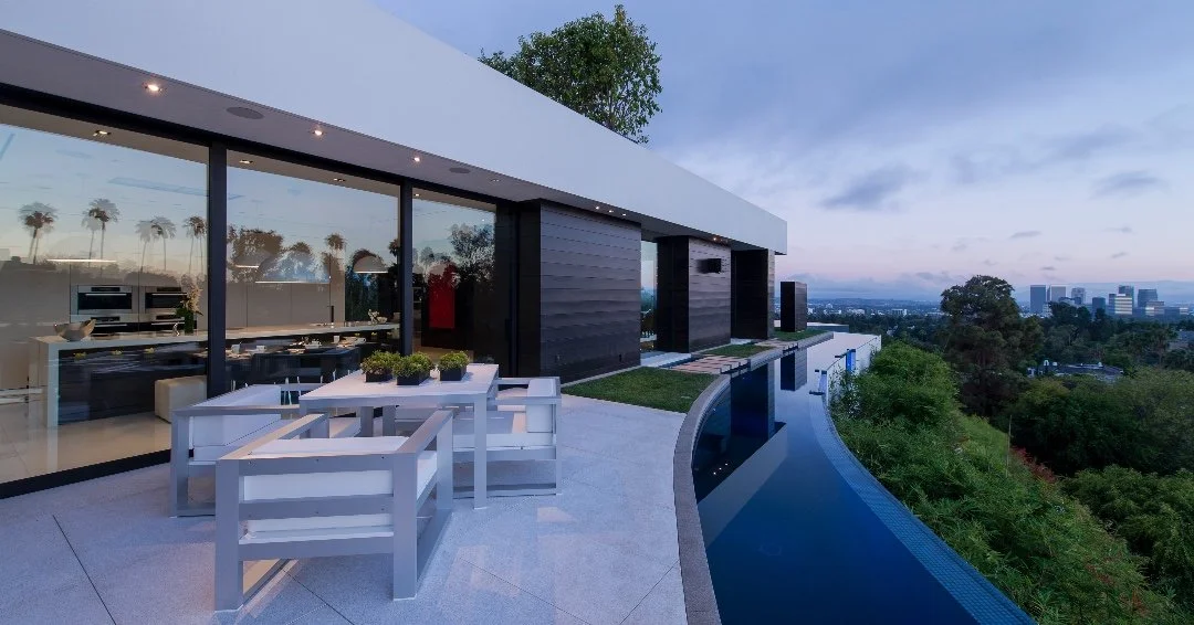 Laurel Way, a modern luxury home for resort style living in Beverly Hills.