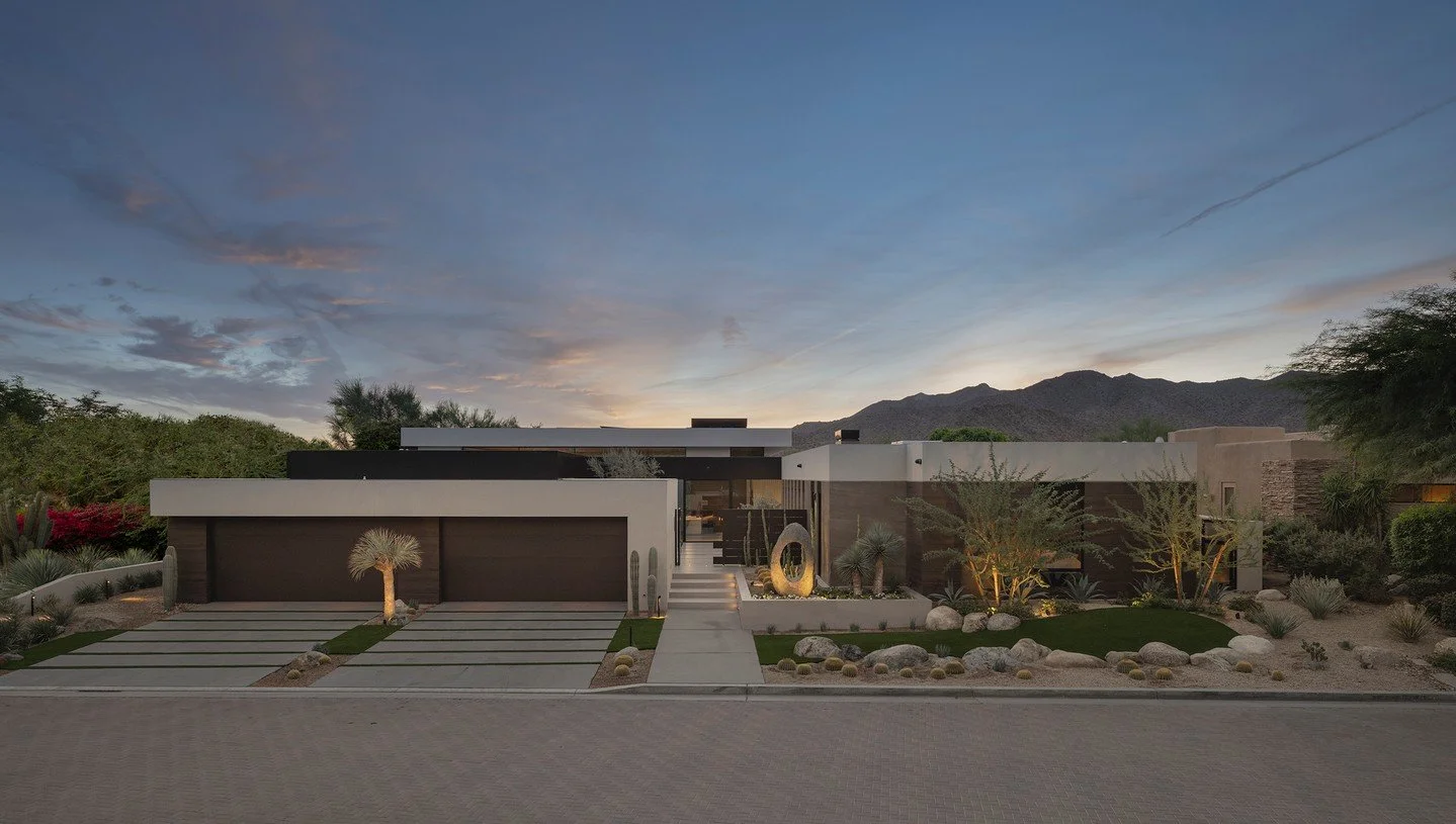 BIghorn, a luxury home with modern design in Palm Desert, California. Photo by @maccollum