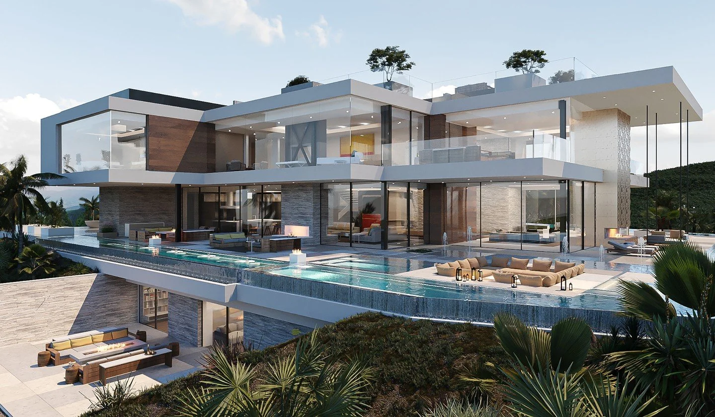 Modern design meets resort style living at our Royal Oak project in the Hollywood Hills.