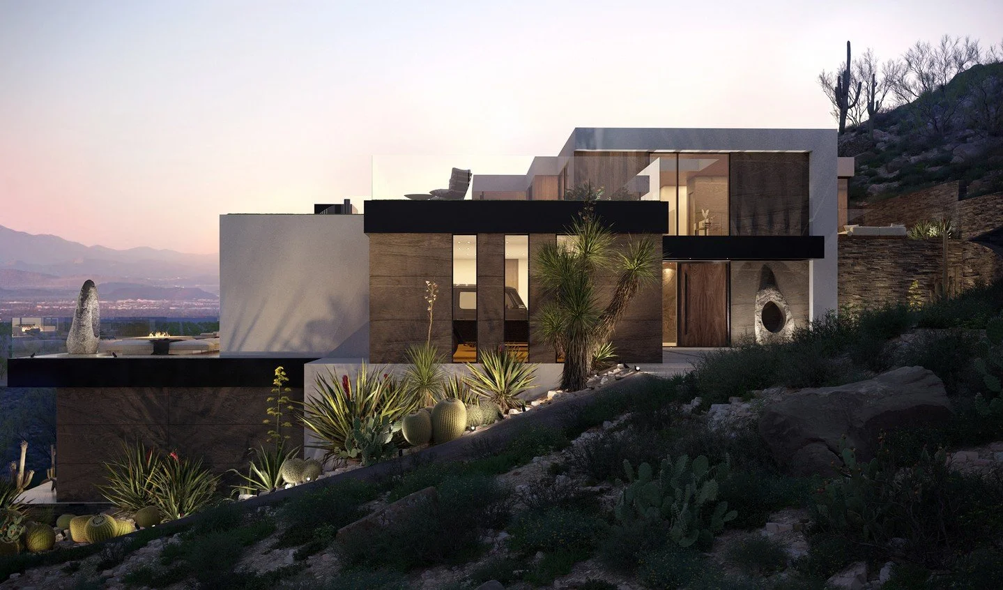 Warm, modern design in the Arizona desert, at our Royal Palm project in Paradise Valley...⁠
⁠
Architecture: @whipplerussellarchitects⁠
Principal Architect: Marc Whipple, AIA⁠
Project: Royal Palm⁠
.⁠
.⁠
.⁠
⁠
#whipplerussellarchitects #modernhome #mode