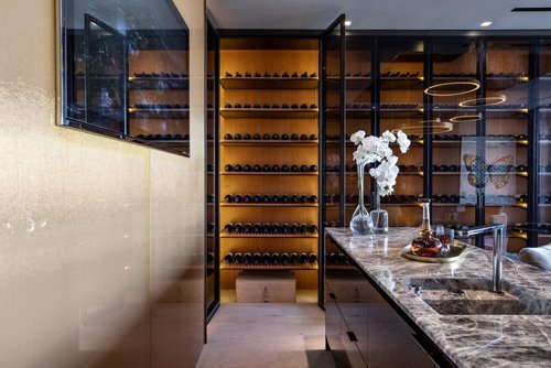 custom home bars, wine cellars | whipple russell architects