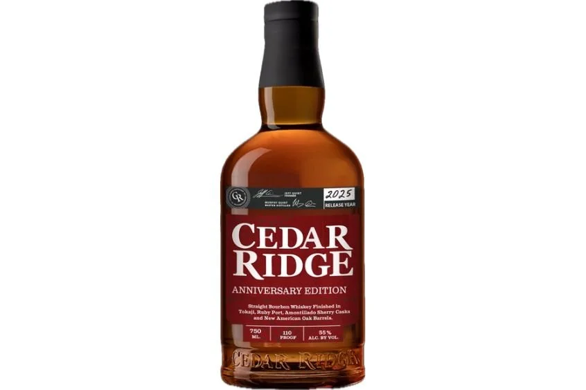 Cedar Ridge First-Ever Anniversary Edition Bourbon