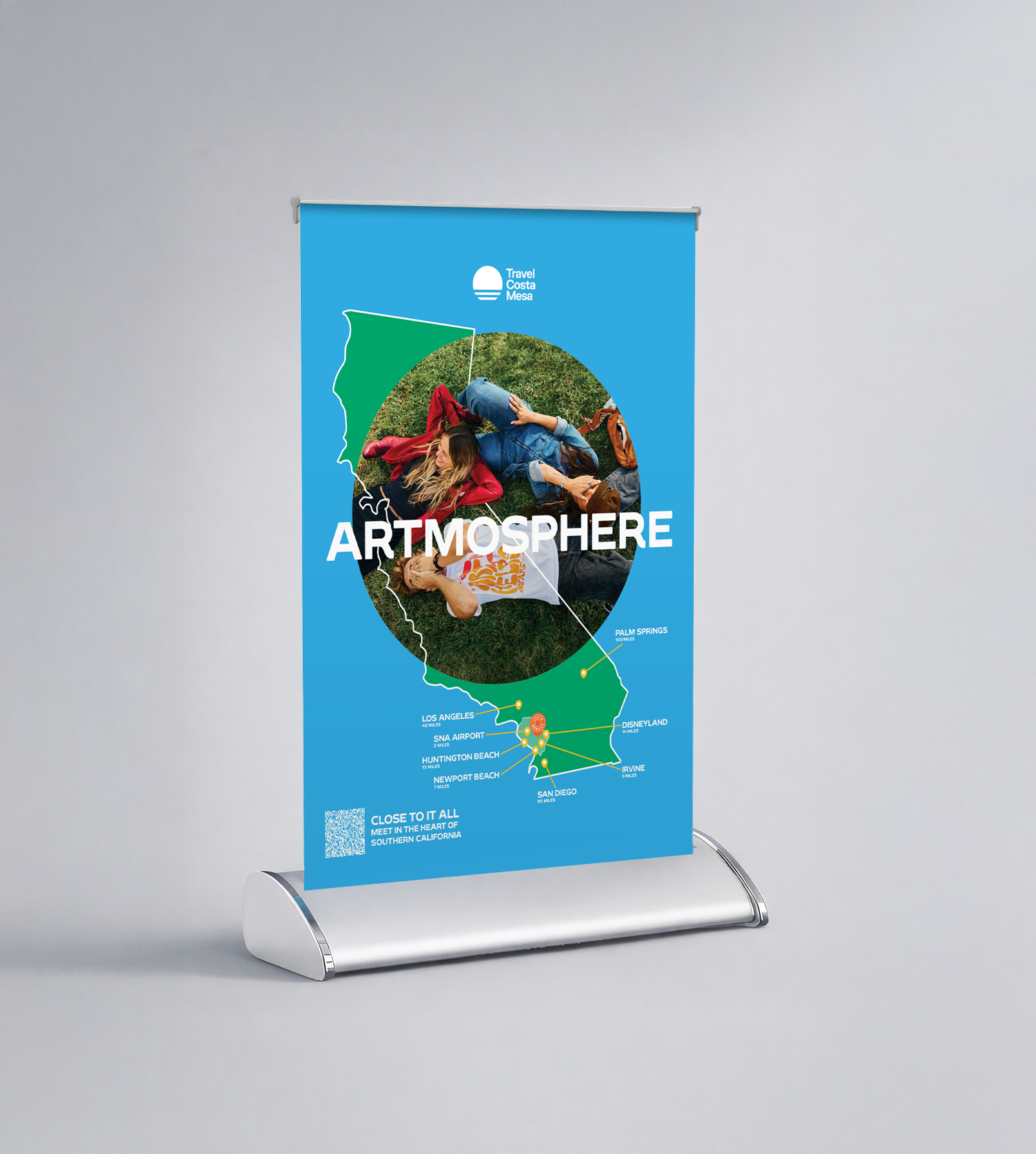 TRAVEL COSTA MESA MAP