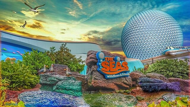 The Seas at Epcot Center. &ldquo;Mine, mine, mine&rdquo;. -
-
-
-
#epcot #epcotcenter #epcotfoodandwine #epcotforever #Disney  #DisneyWorld #WaltDisney #WDW #theexperimentalprototypecommunityoftomorrow #ThemeParks #AmusementPark #disneyepcotcenter #e