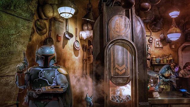 Boba waiting for his Porg sandwich order at Black Spire Outpost.
-
-
-
-
-
#BATUU #BobaFett #StarWars #porgs #porgsofinstagram #porgstarwars #BlackSpireOutpost #galaxysedge #DisneyHollywoodStudios #watto #starwarsland #Disney #WaltDisney #WaltDisneyW