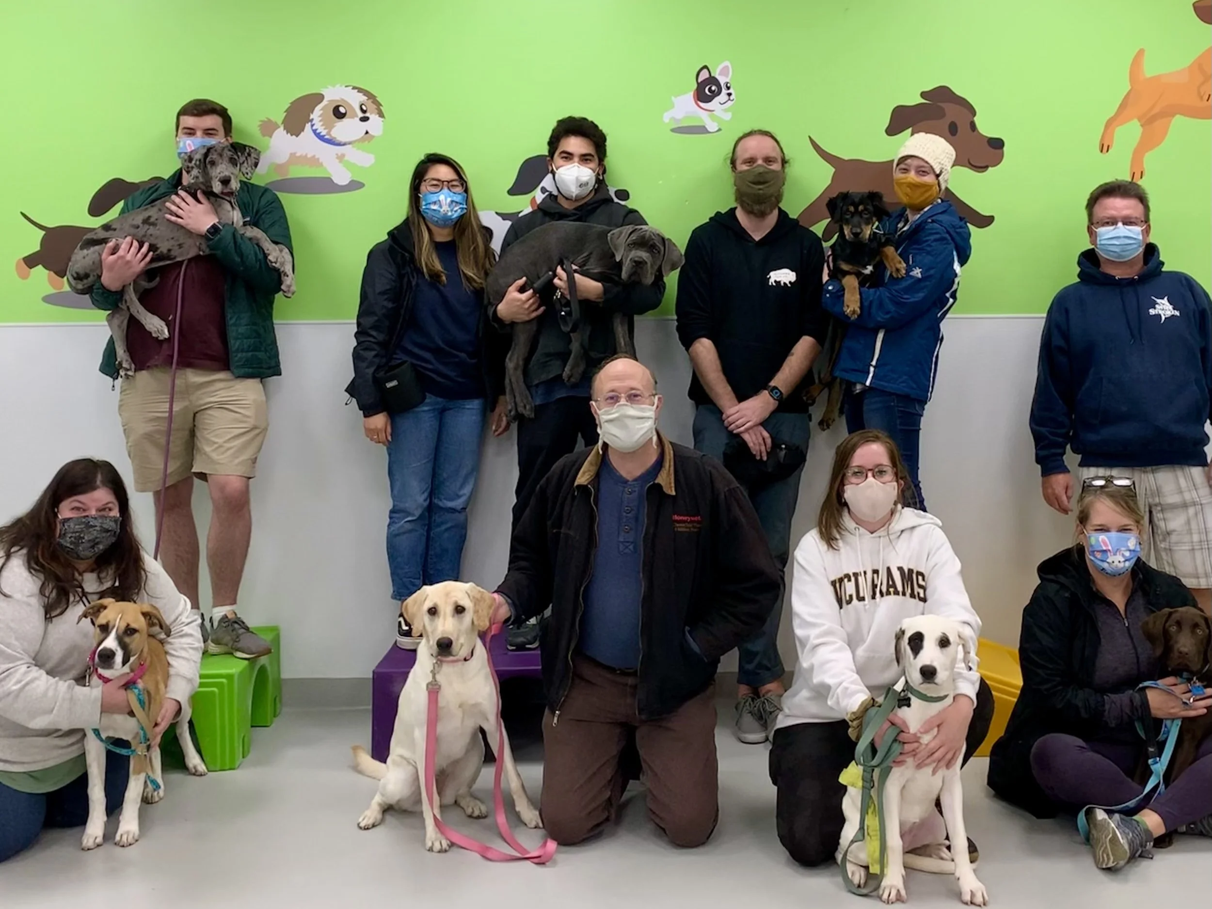 Puppy Socialization Graduates 11.4.2021