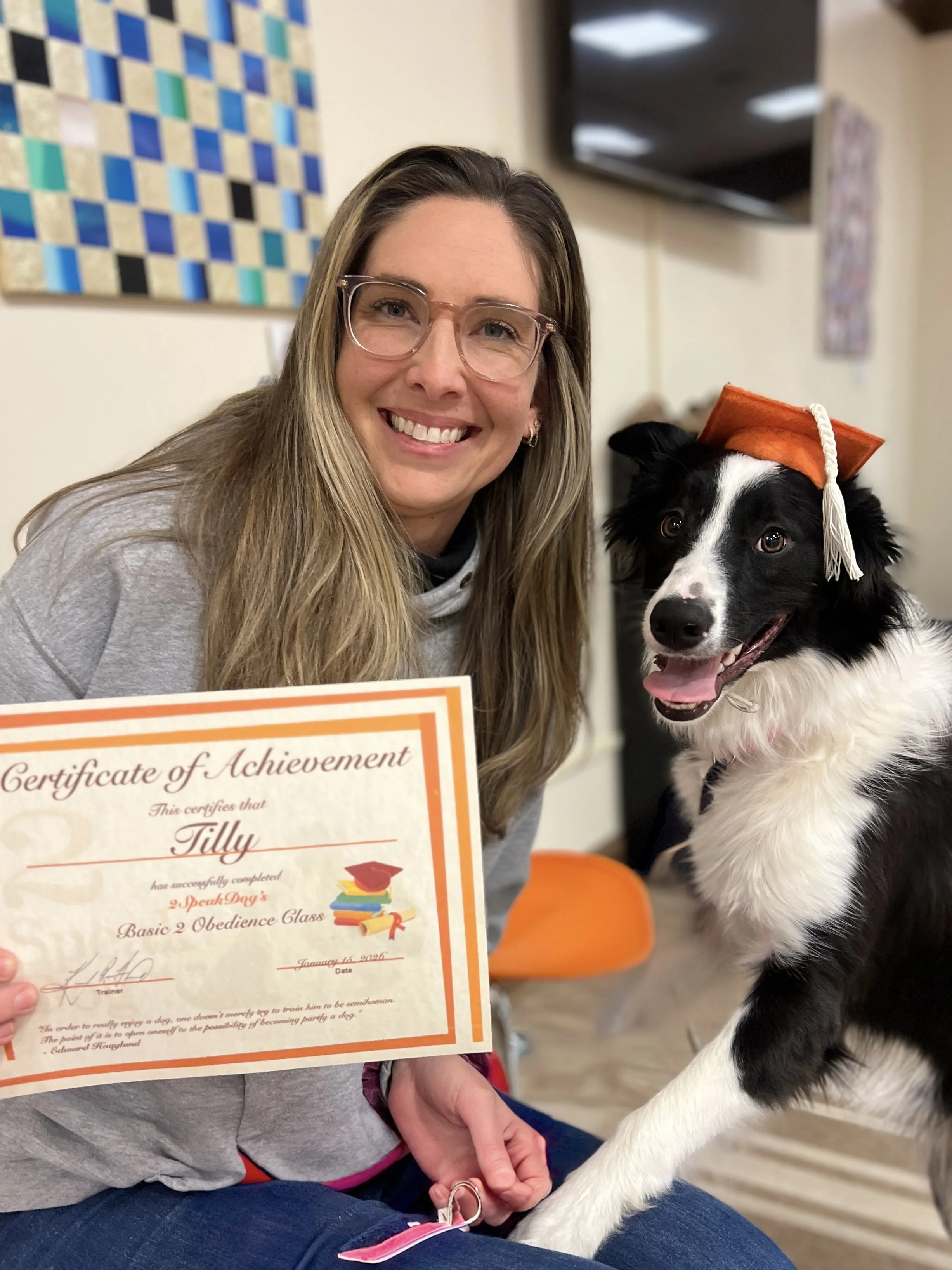 Basic Obedience Level II - Starts: 5.7.26. 6:15 PM 