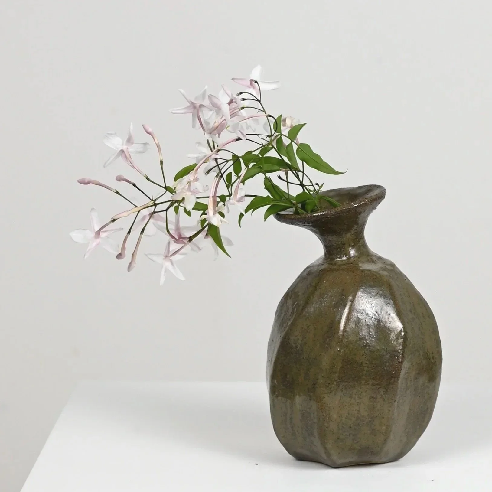 Mountain Lake Bud Vase