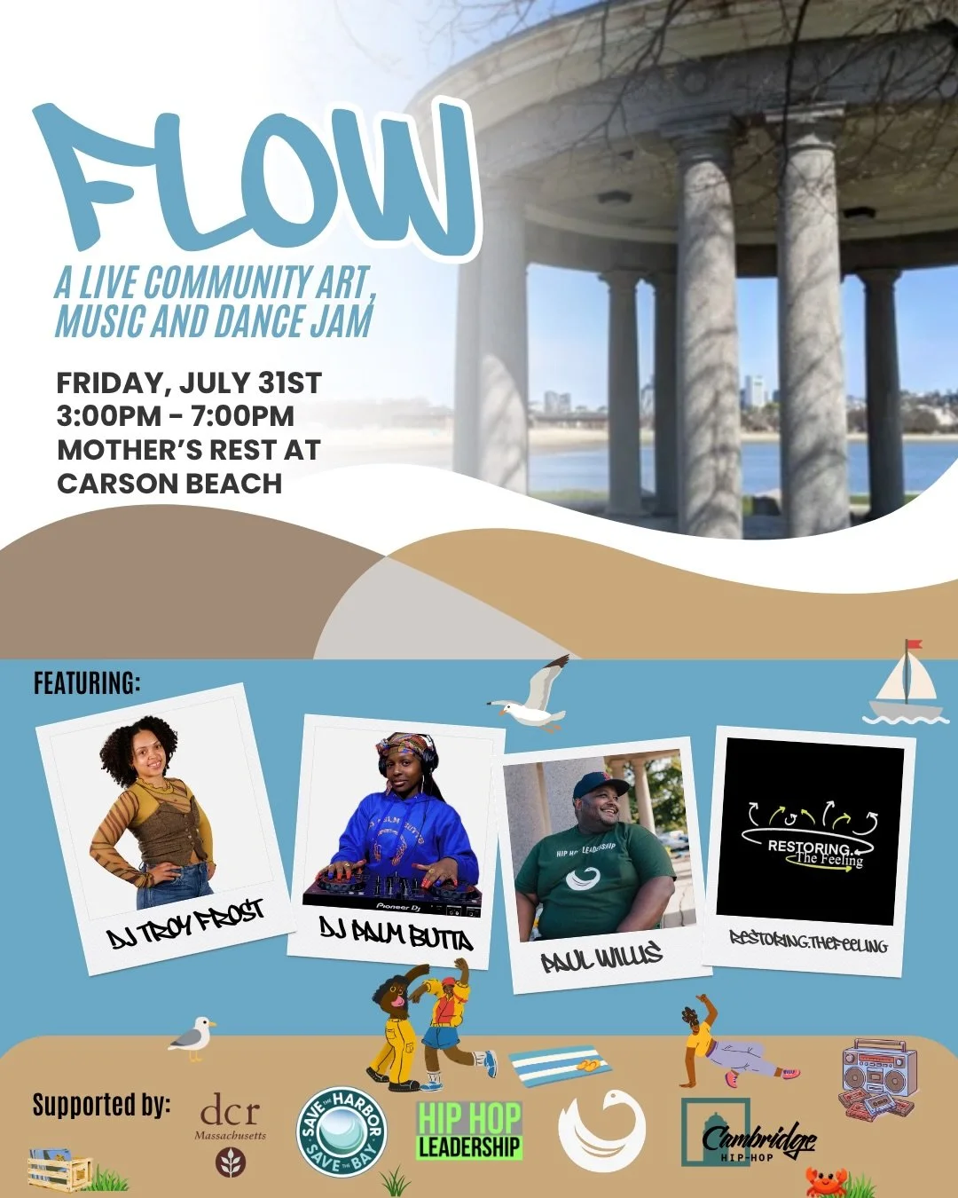 FLOW: a live art, music, and dance jam
