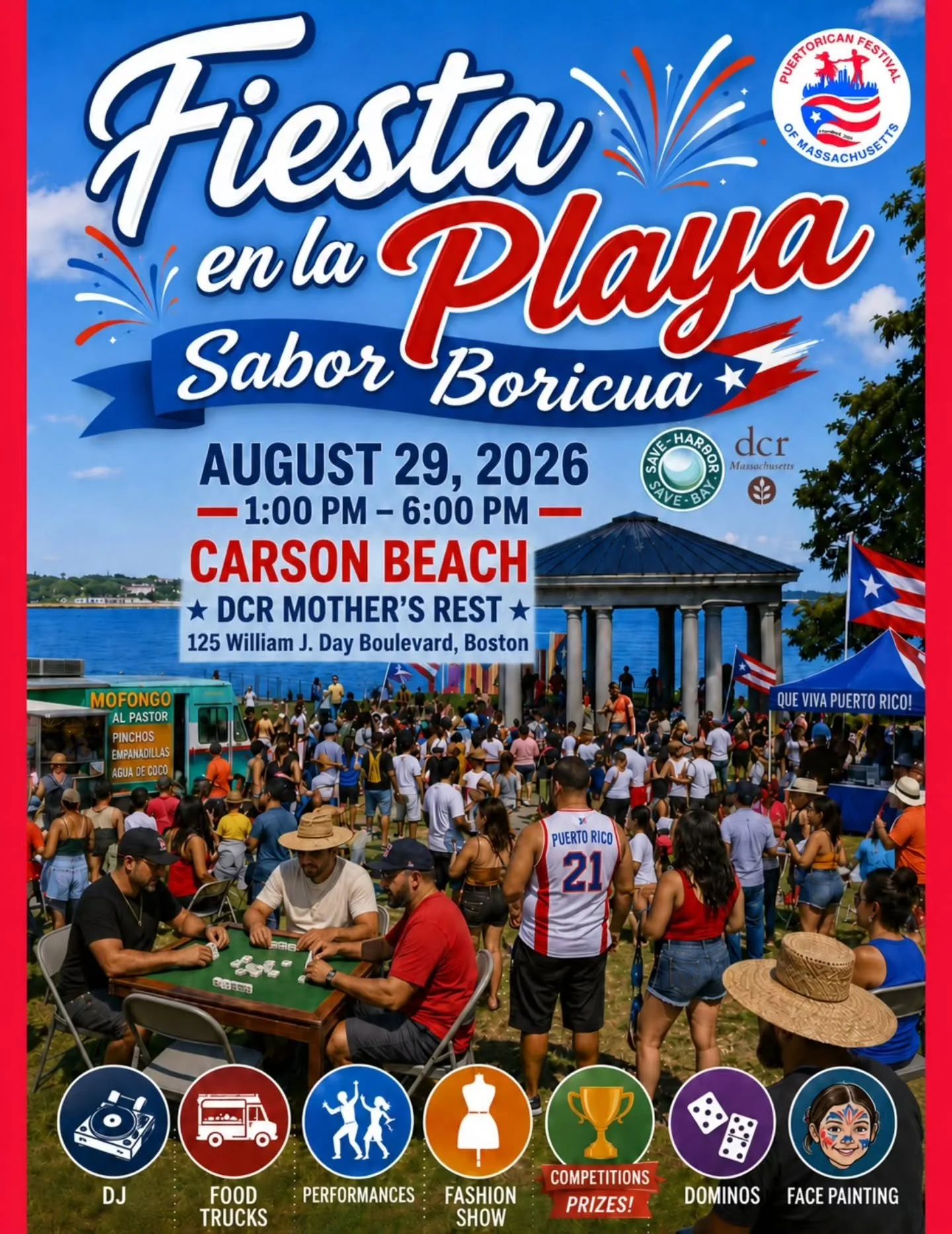 Fiestas en La Playa Sabor Boricua