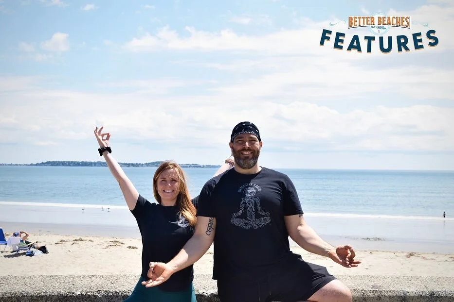 BETTER BEACHES FEATURES: NamaStay Sober

On Saturday mornings at Revere Beach, as the sun draws itself up out of the Atlantic Ocean, you&rsquo;ll find Pete Sacco with his eyes closed and his arms outstretched in Warrior 2. Pete is the Director of Com