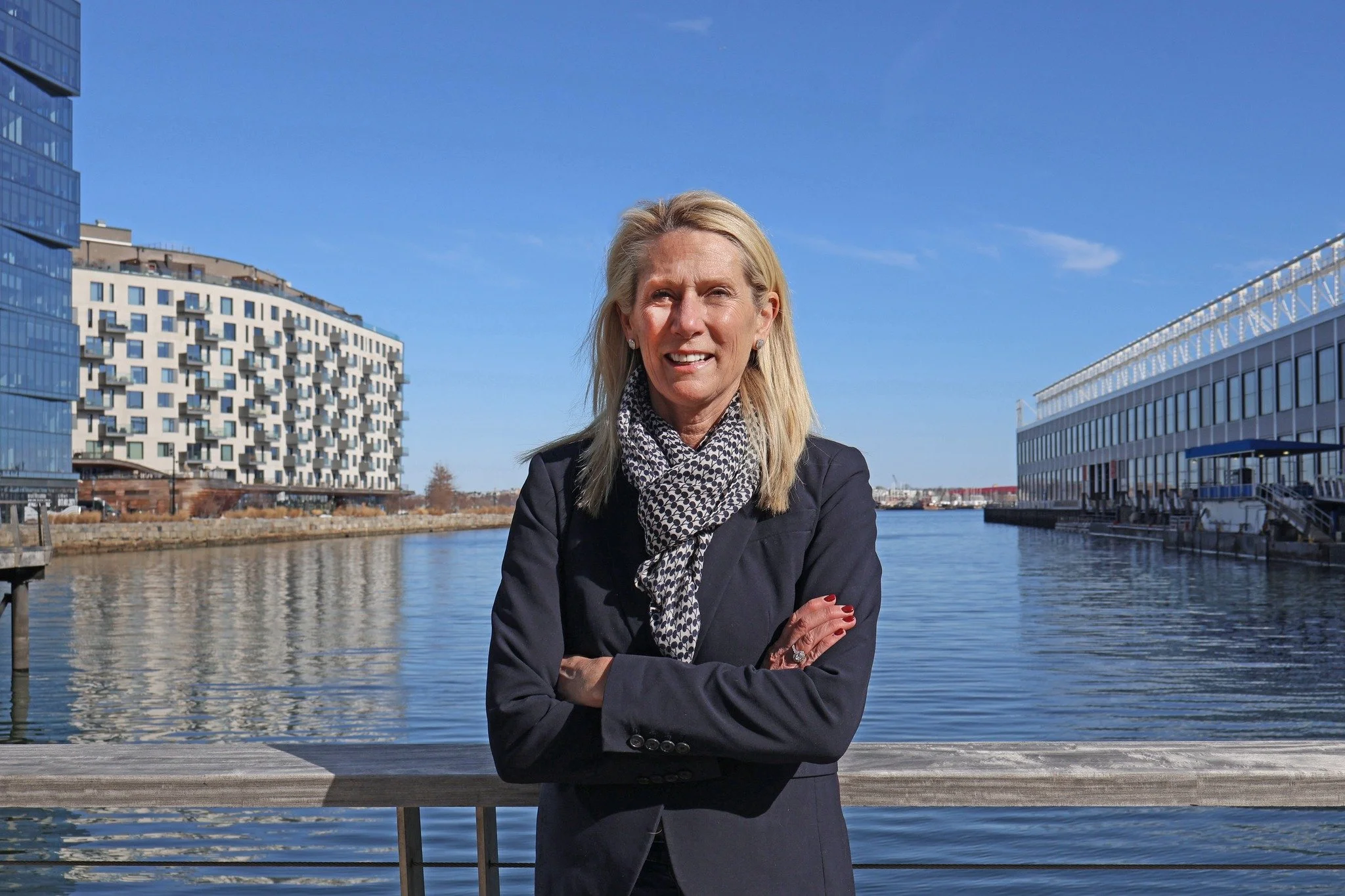 Kristan McLaughlin, Director, Asset Management at Pembroke Real Estate, has been leading the thoughtful planning, design and construction of Commonwealth Pier over the past several years. She plays a key role in revitalizing a treasured Boston landma