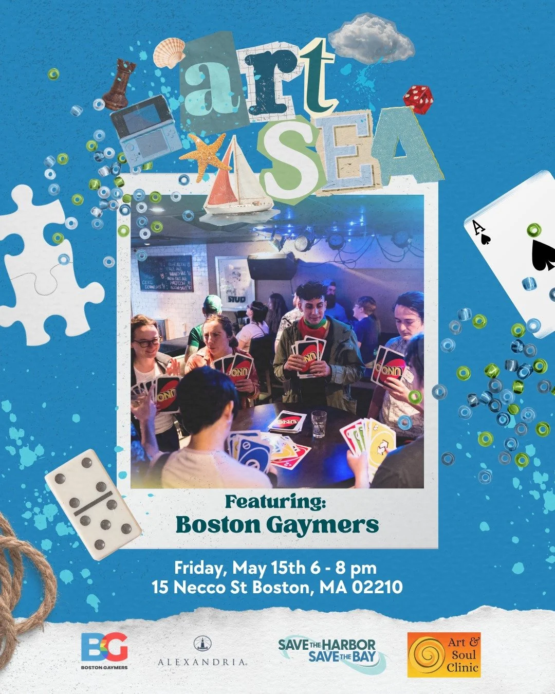 Today&rsquo;s ArtSEA spotlight: @bostongaymers 🎲

Boston Gaymers creates welcoming spaces for LGBTQ+ gamers and allies to connect, build community, and have fun through tabletop games, video games, and social events across Boston. Their events are a