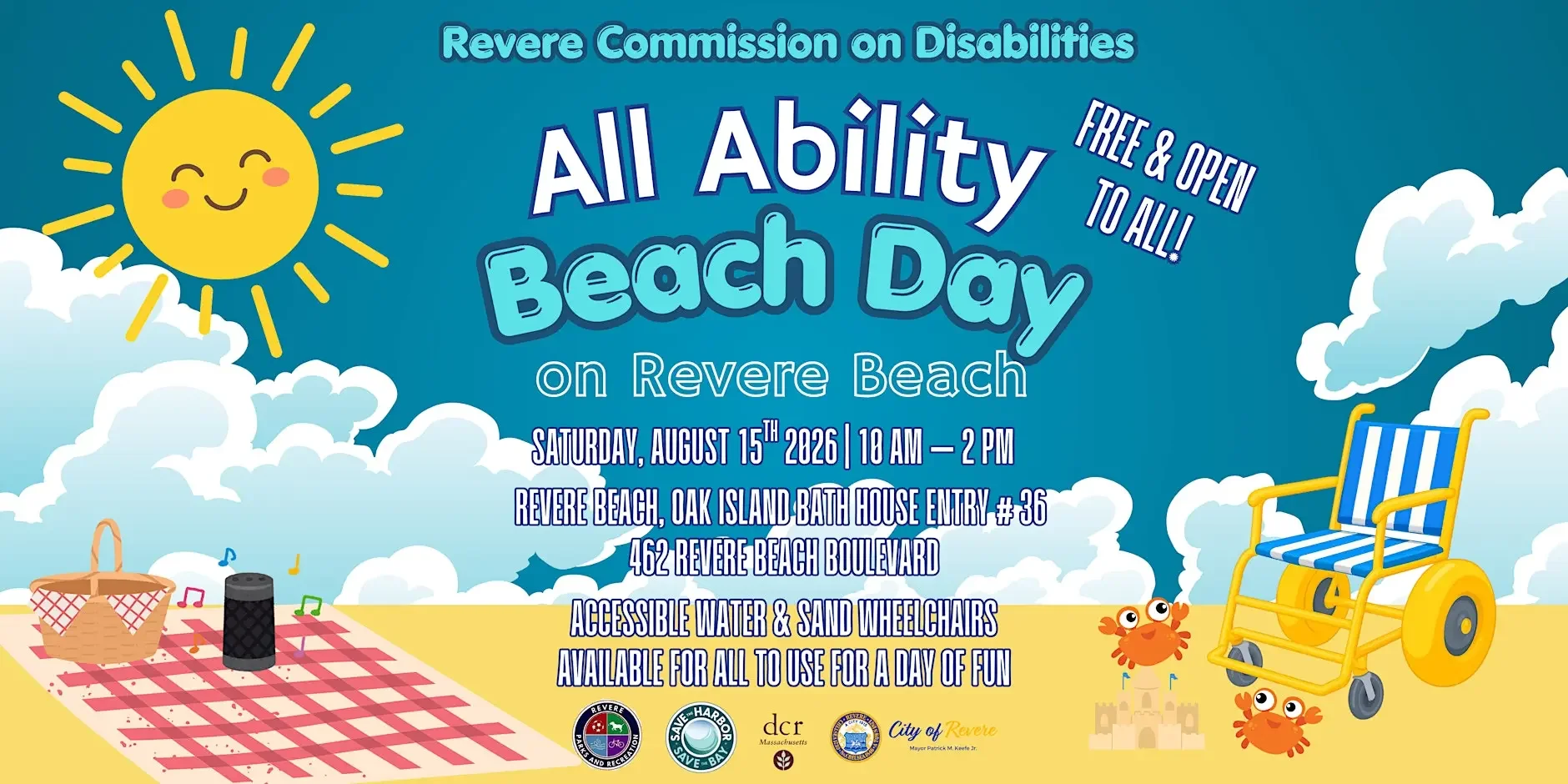 All Abilities Day Out at Revere Beach