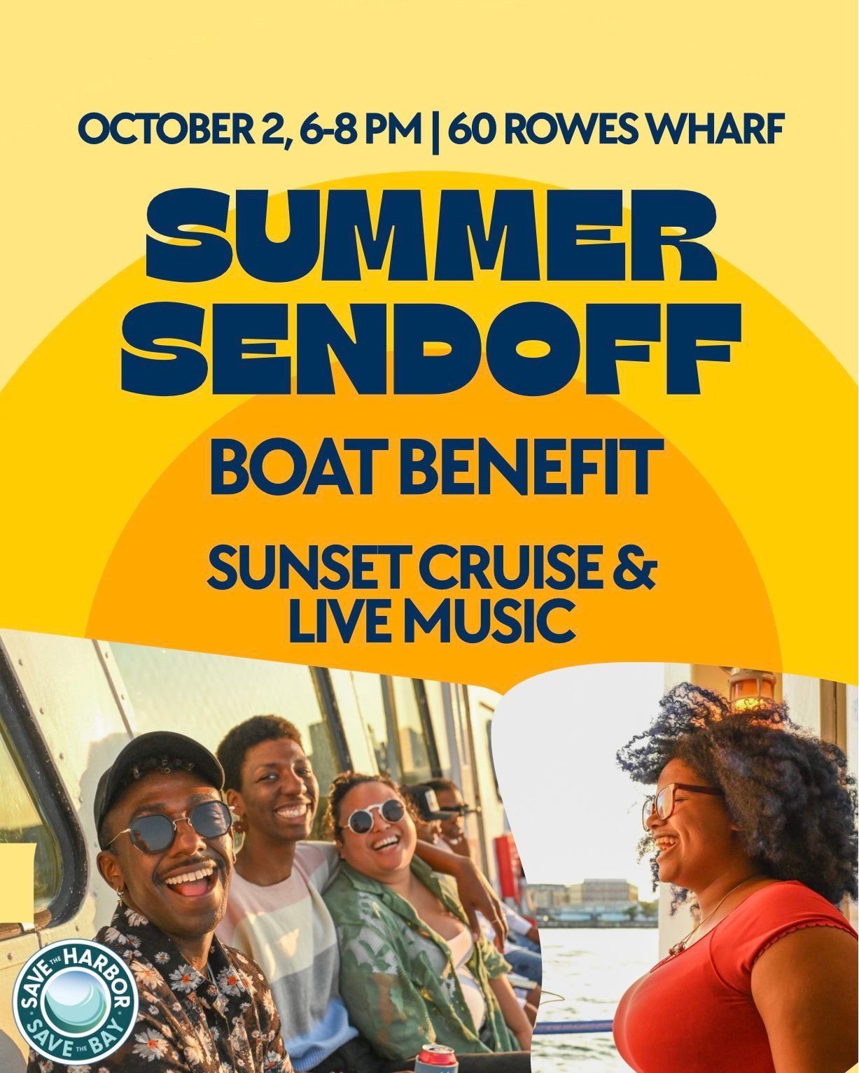 One night on the harbor can help make a whole summer of free beach fun possible. 🌅⛴️

Join us for a sunset cruise on Boston Harbor in support of our Better Beaches Grant Program, which helps local organizations and artists bring free events, activit