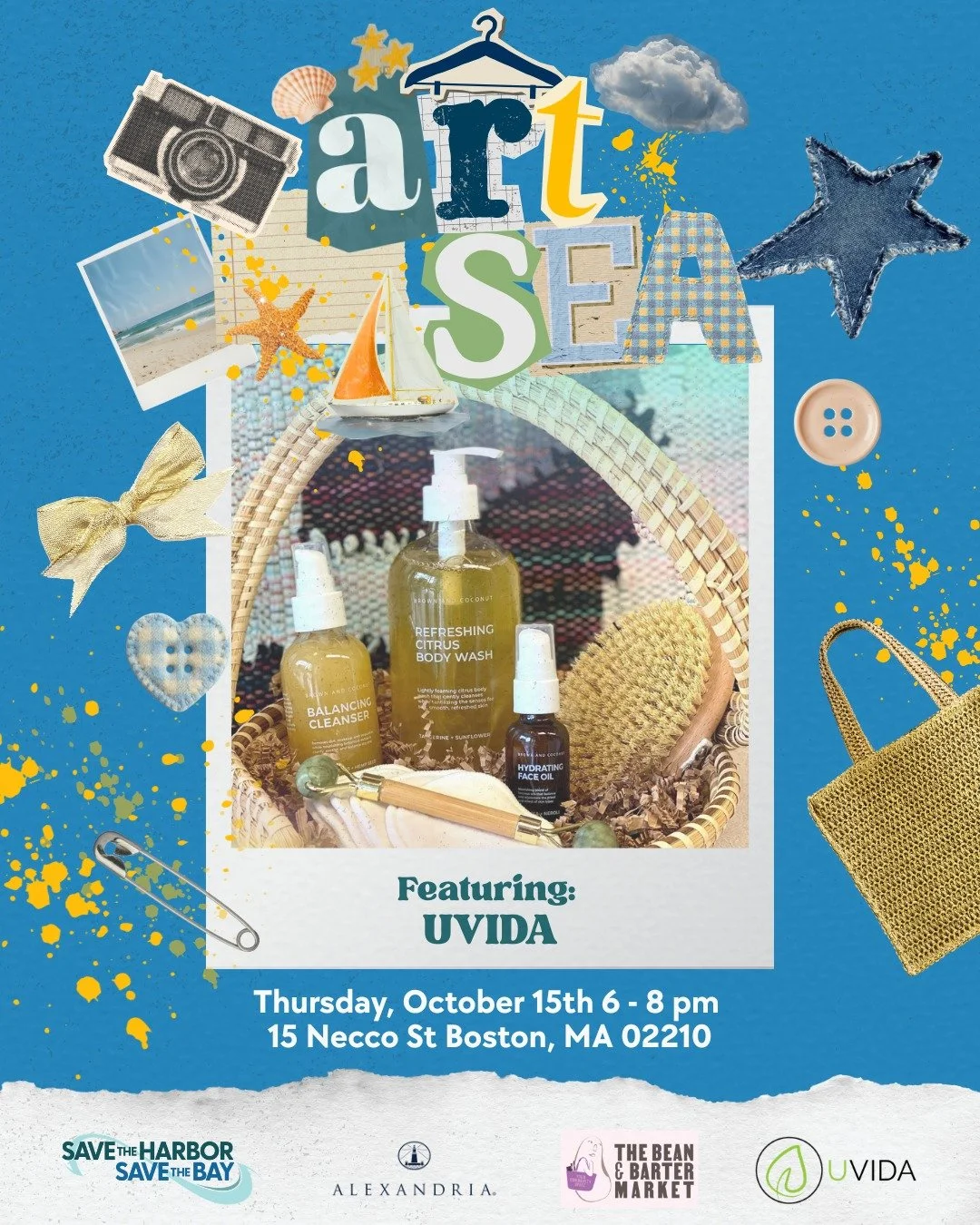Need a closet refresh and craft sesh? 👕🎨

We&rsquo;re bringing sustainability, crafting, and community together at 15 Necco with @bean.andbarter, @uvidashop, and @flowithgurpal!

Join us for a FREE after-work kickback where you can swap some fall s