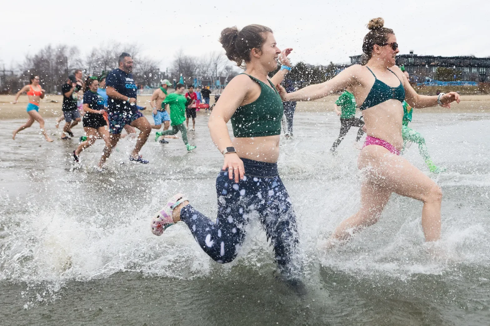 Shamrock Splash polar plunge returns to Boston Harbor