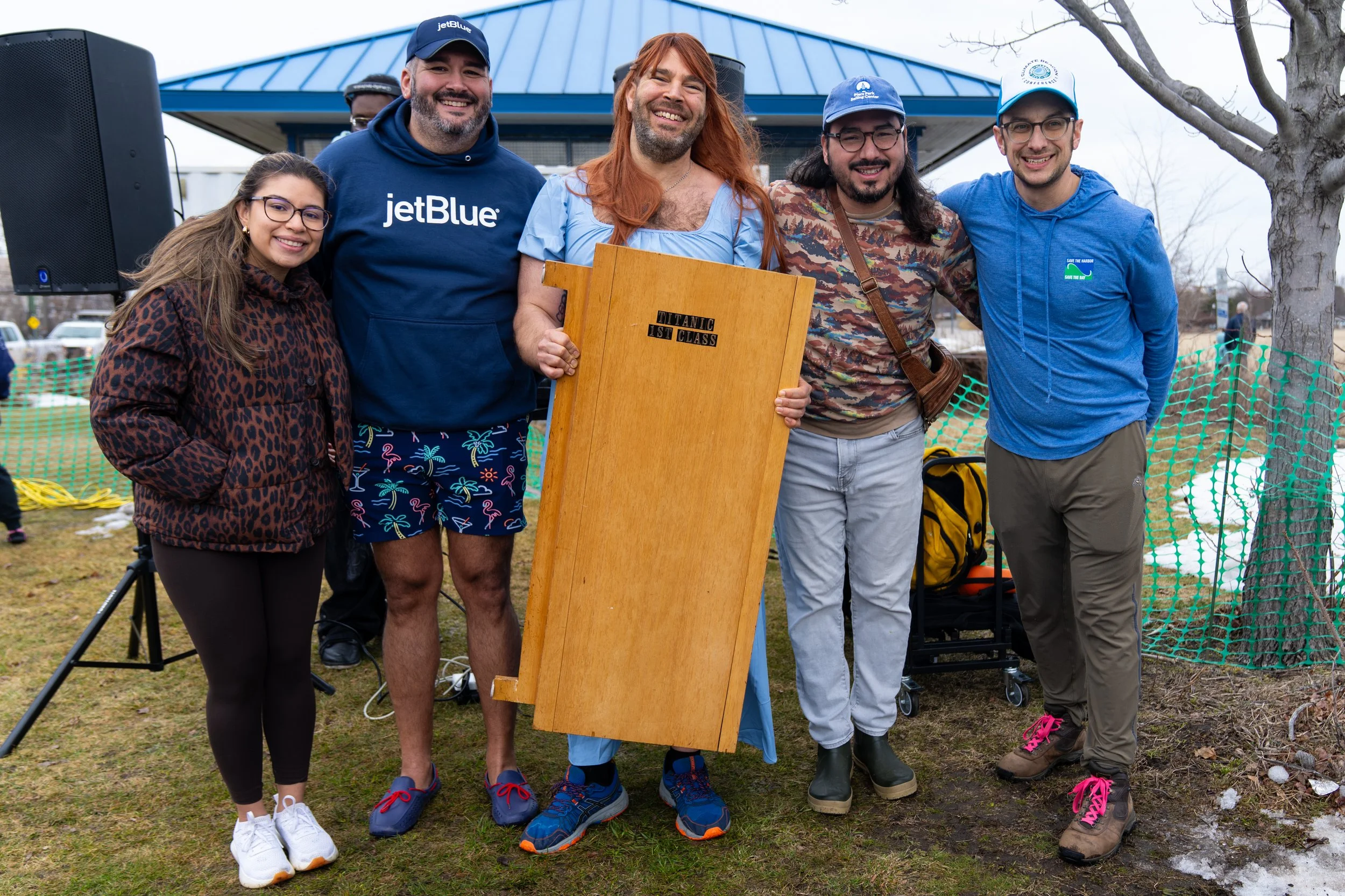 Over 200 People Plunge into Freezing Waters of Constitution Beach for Annual Shamrock Splash