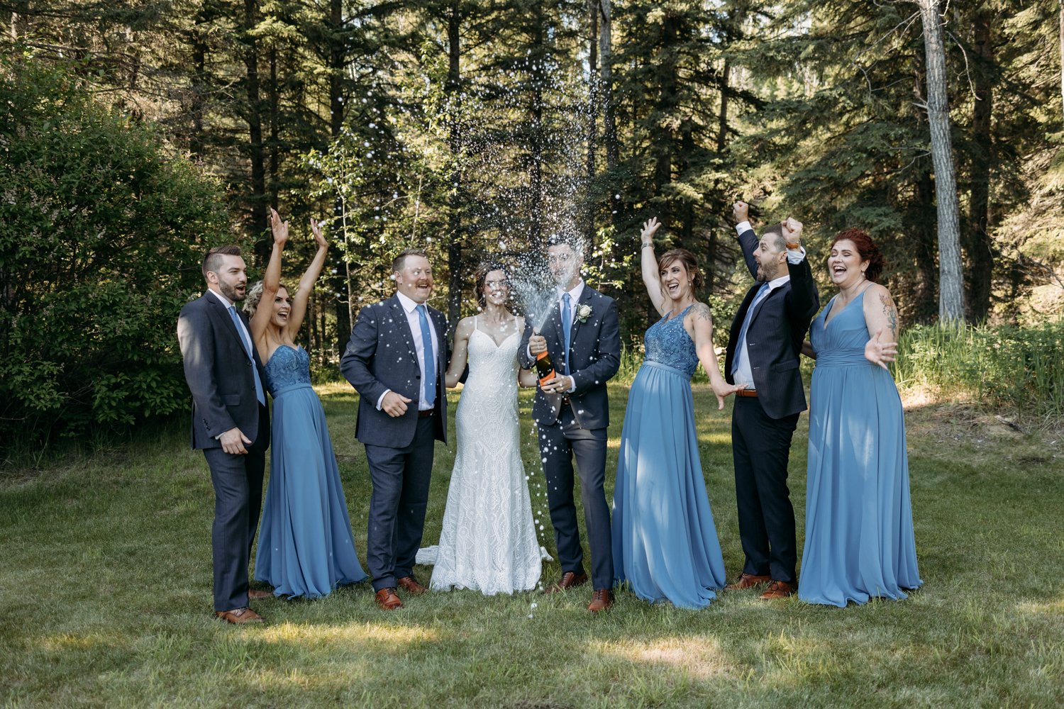 Rocky Mountain House Wedding Photos