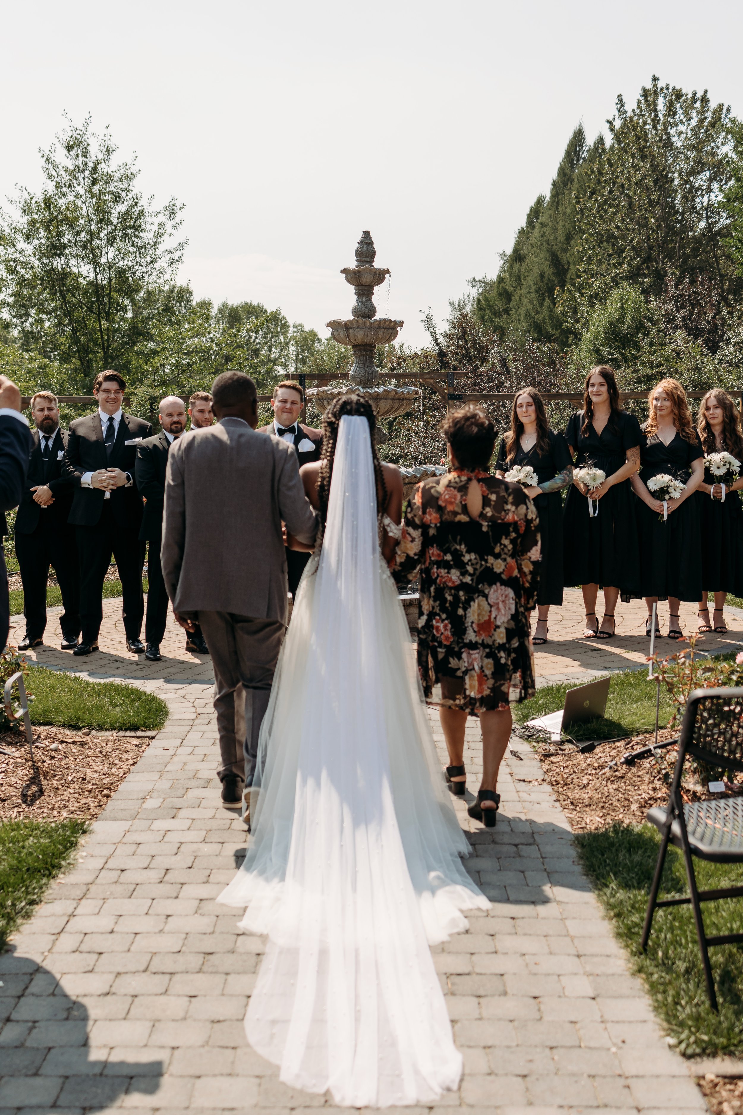 St. Albert Botanic Park Wedding 