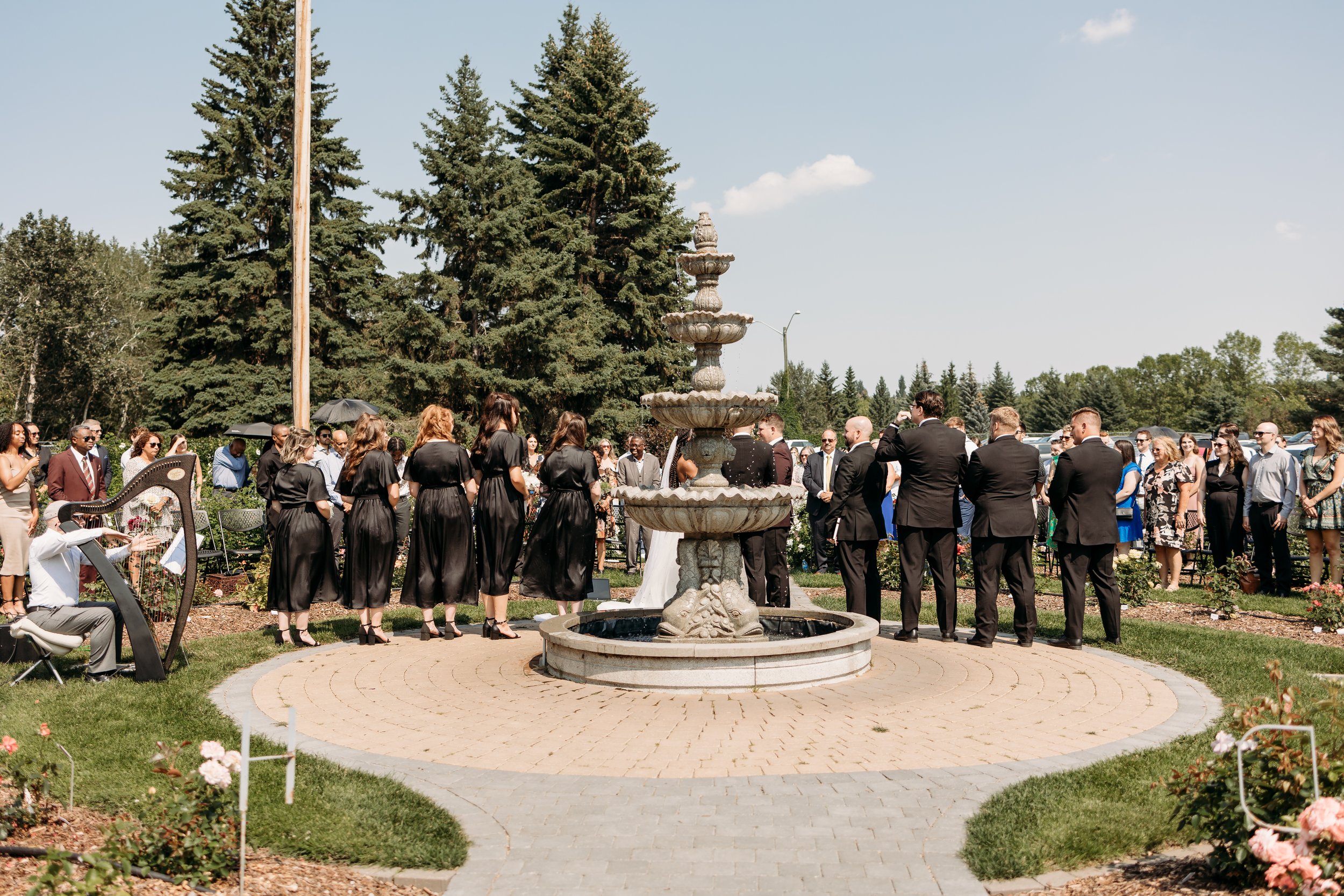 St. Albert Botanic Park Wedding 