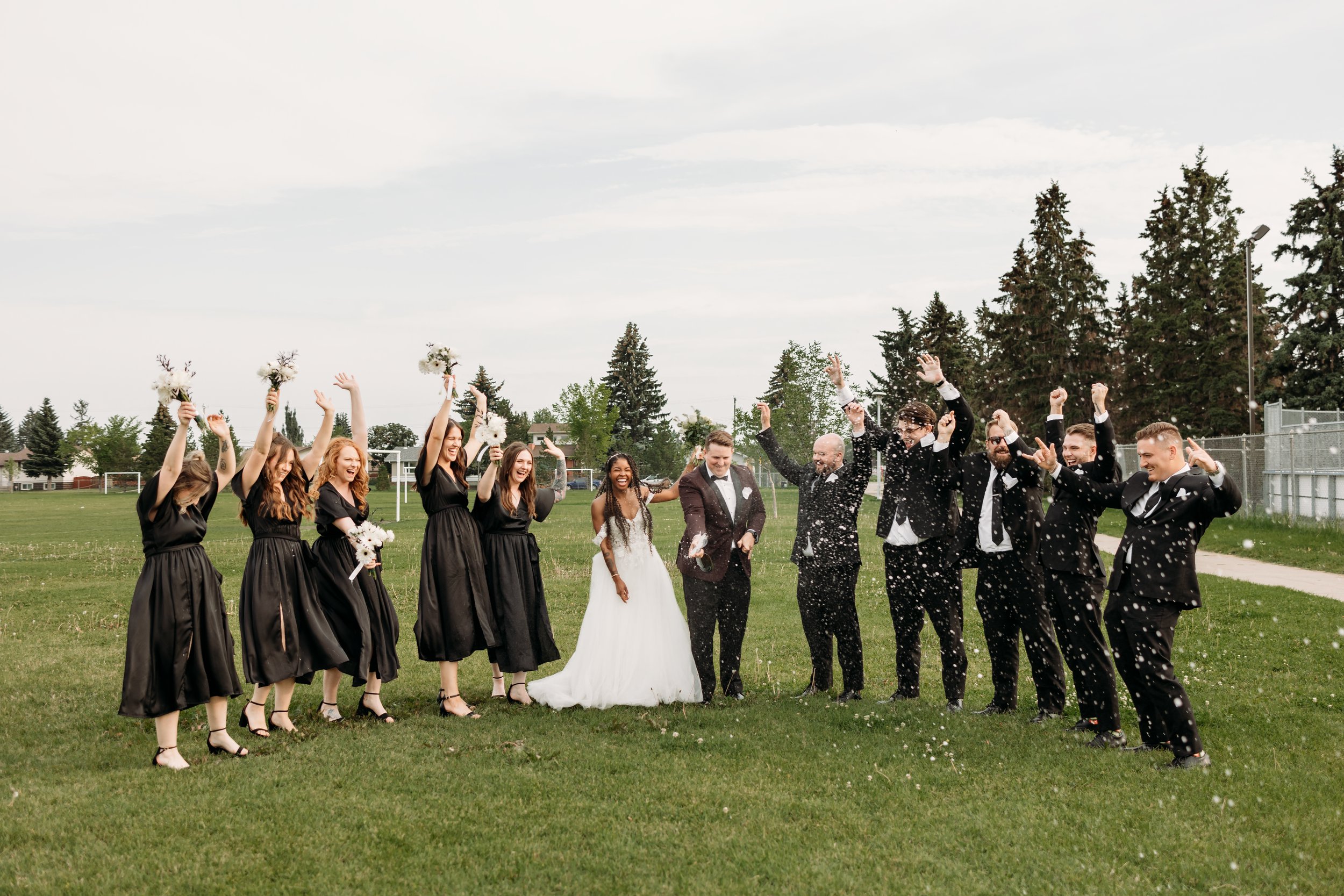 Edmonton Alberta Wedding Reception 