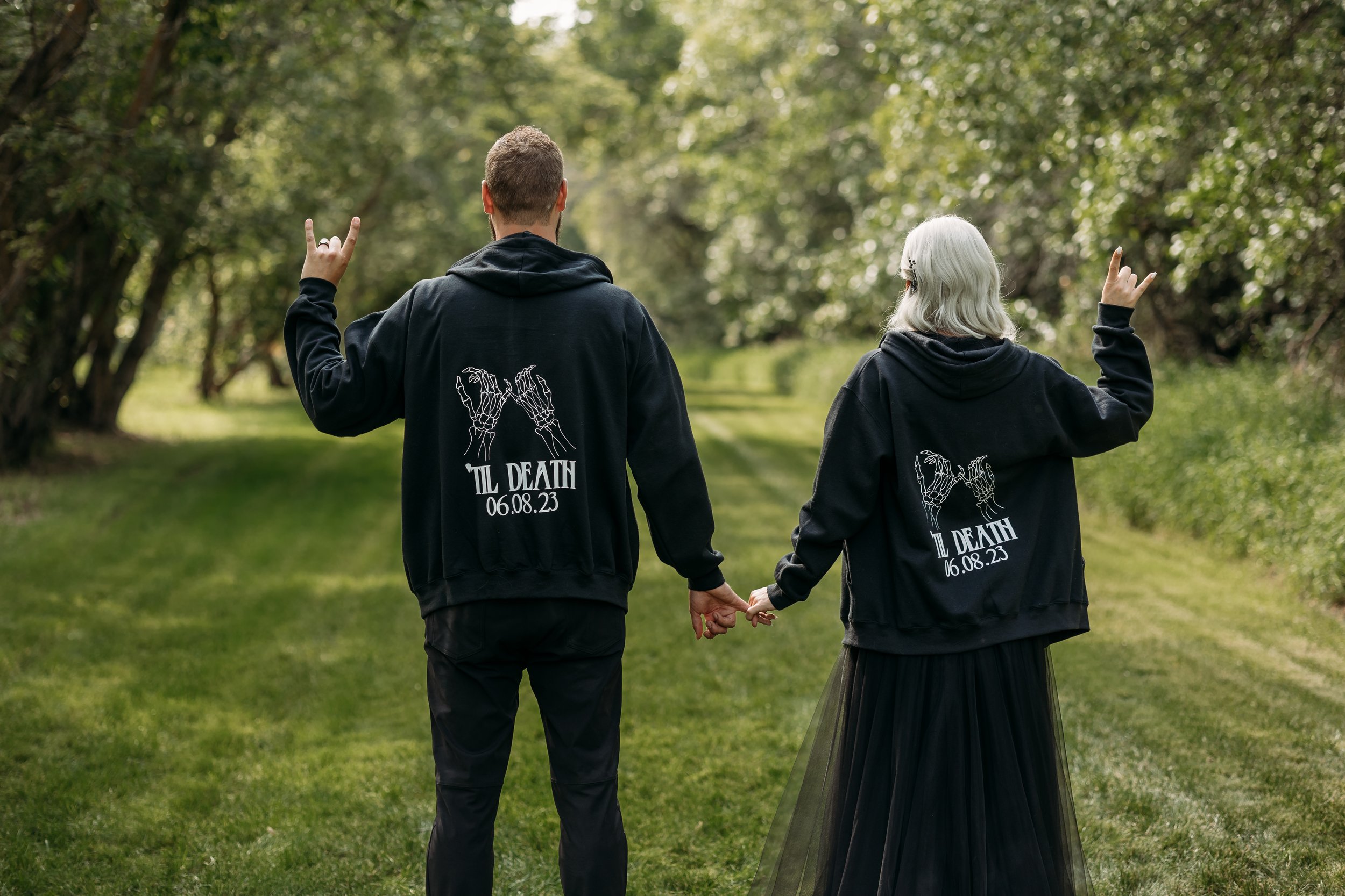 Black Wedding Dress