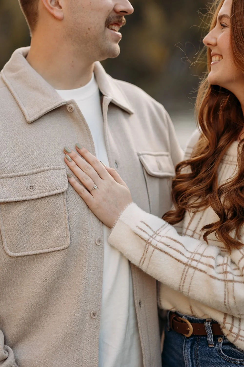 Pembina River Engagement Photography