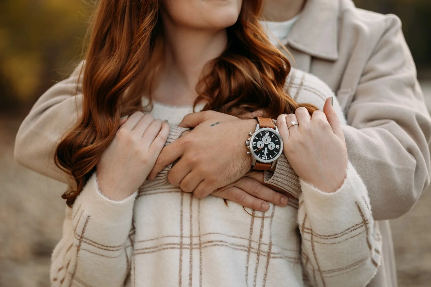Pembina River Engagement Photography