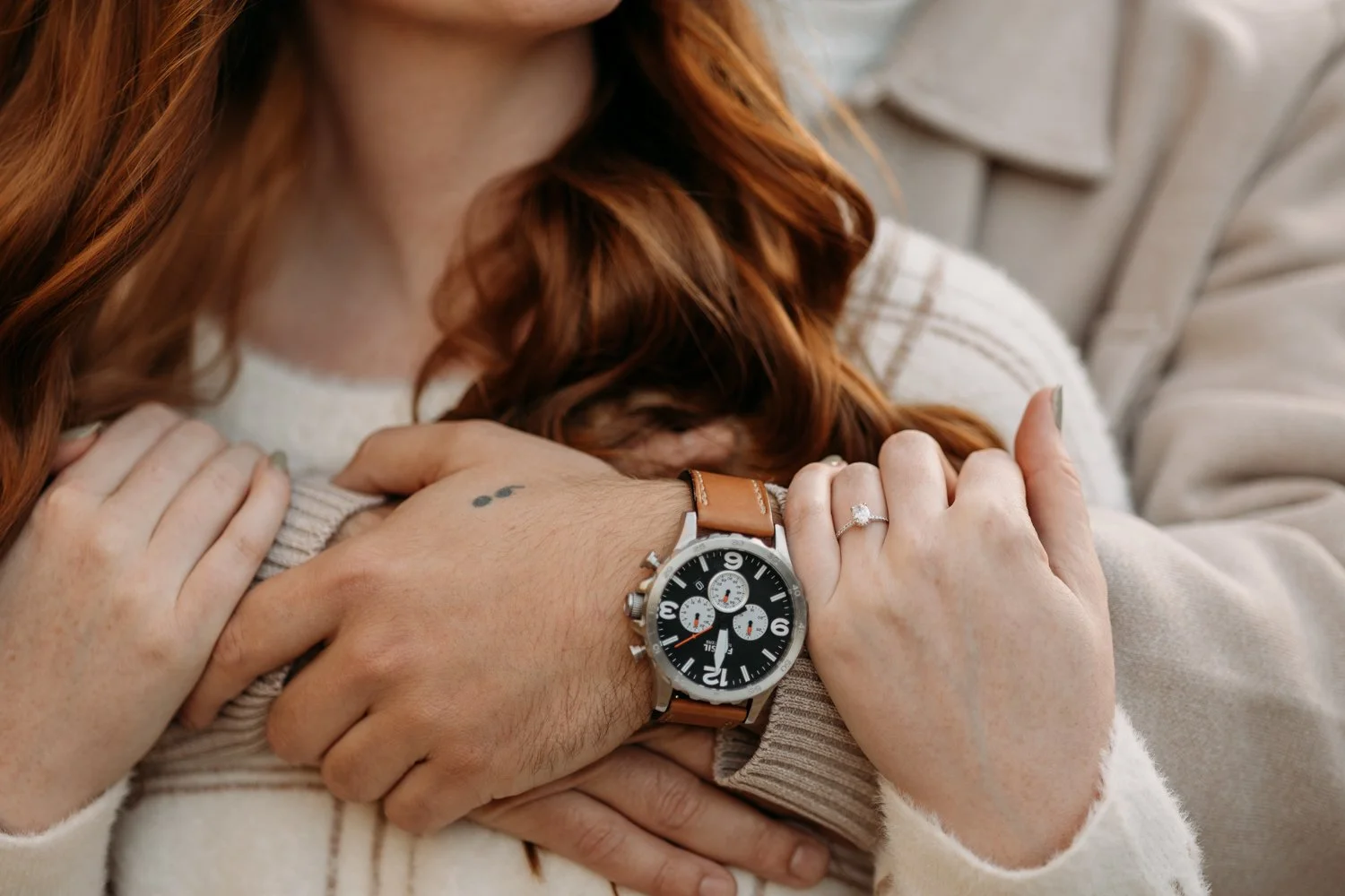 Pembina River Engagement Photography