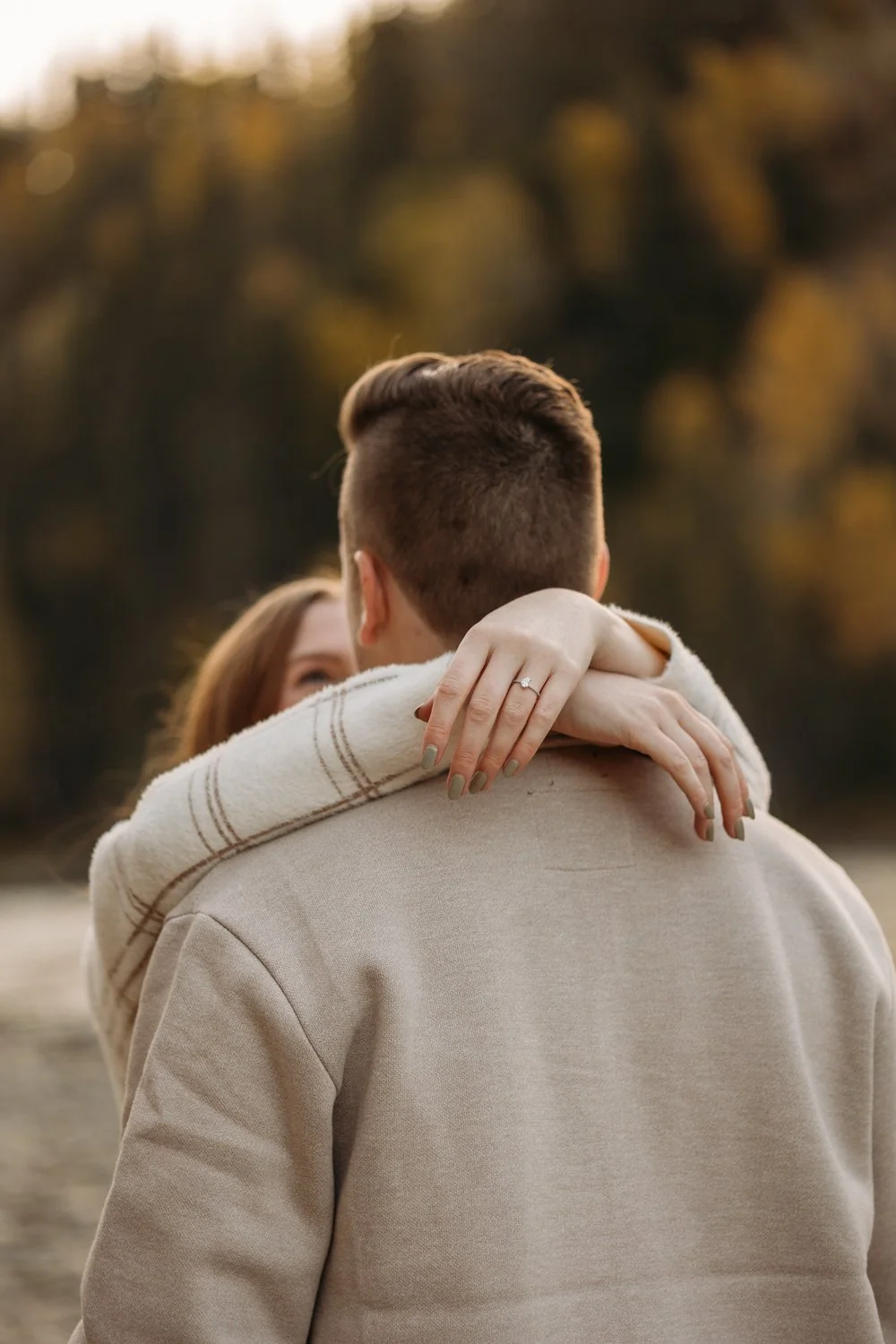 Pembina River Engagement Photography