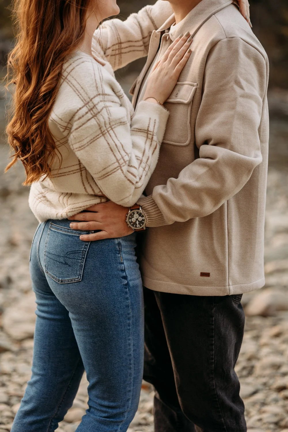 Pembina River Engagement Photography