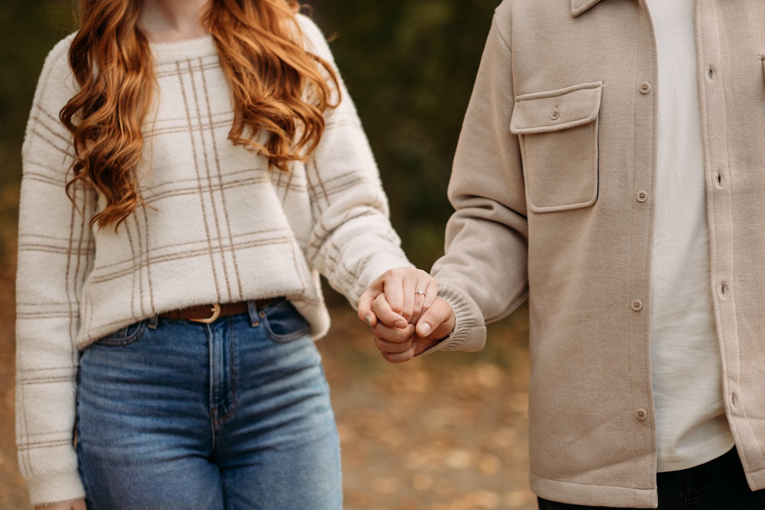 Pembina River Engagement Photography