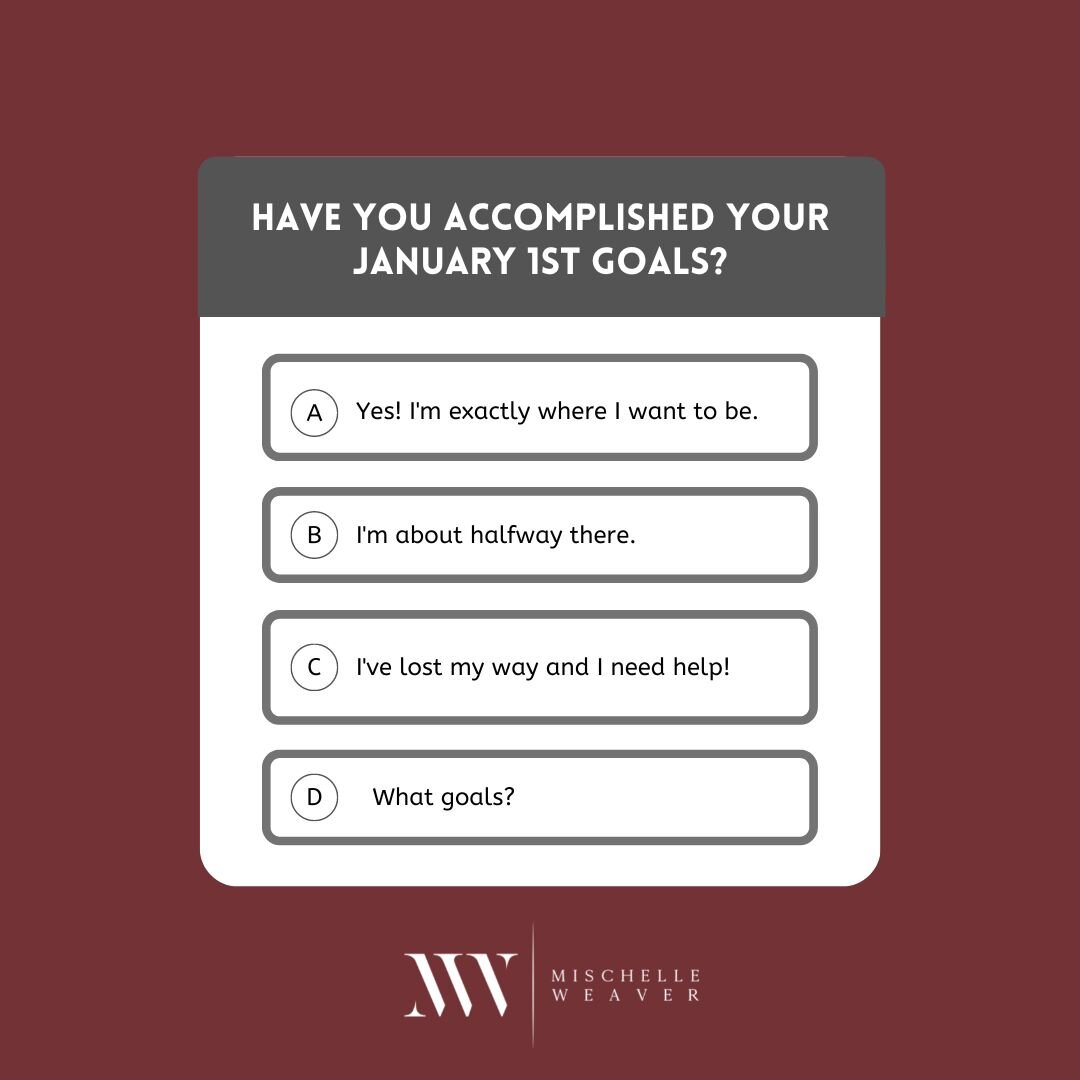 It's time to assess your 2023 goals again, even if you didn't create a goal list at the beginning of the year.

As someone who doesn't do traditional New Year's resolutions, I recommend writing down your goals for the year, both personal and professi