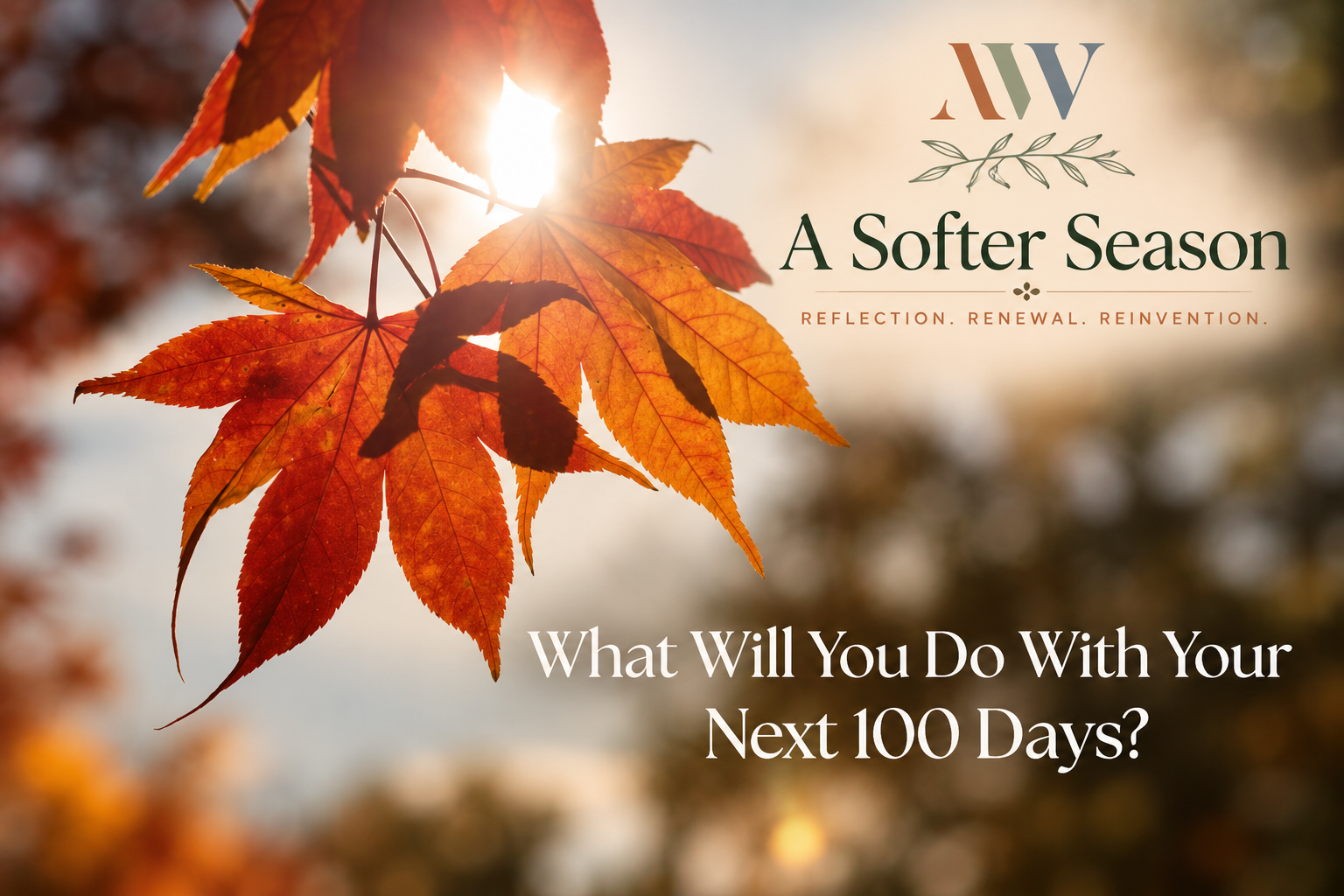 What Will You Do With Your Next 100 Days?