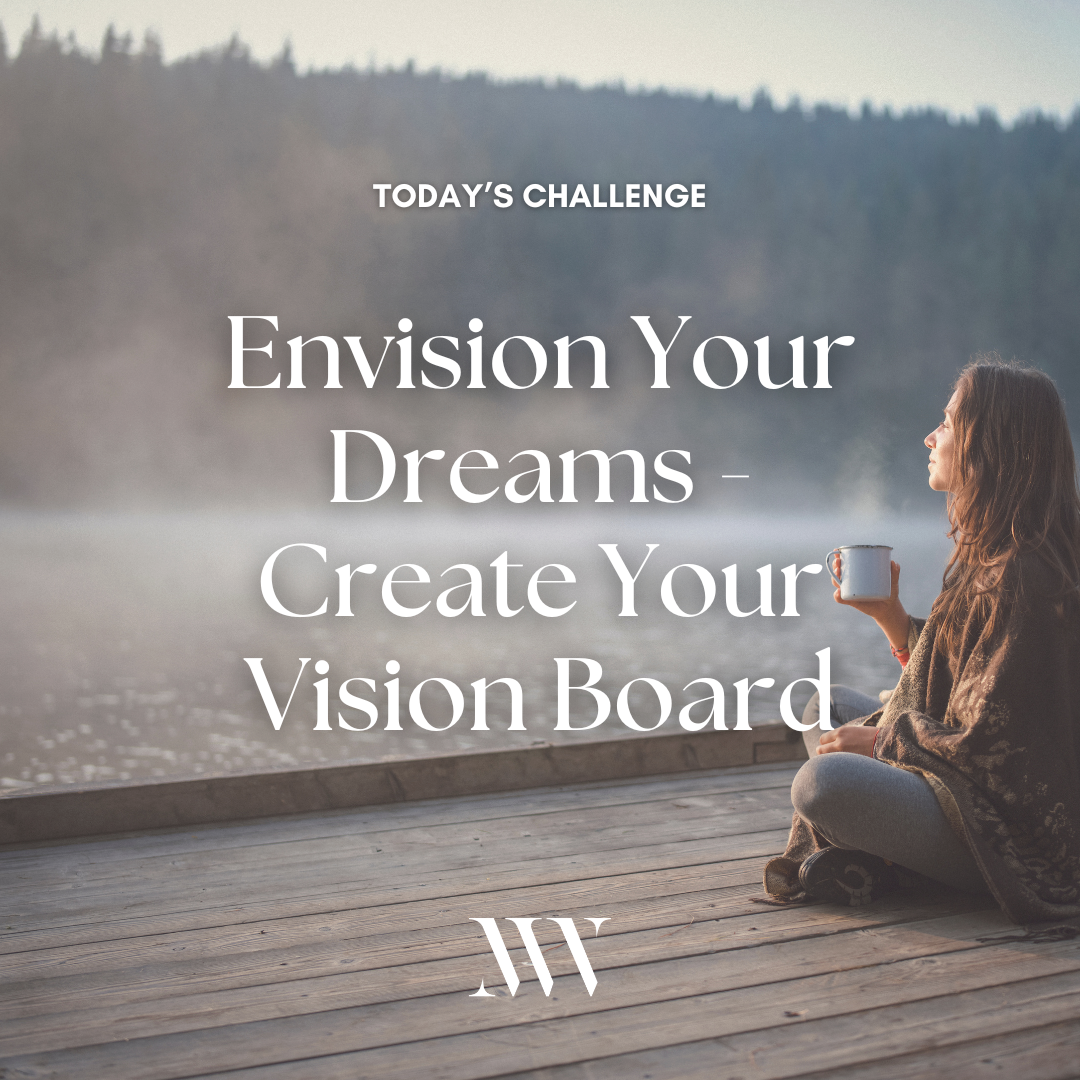 Day 22: Creating Your Vision Board - A Pathway to Your Ideal Future