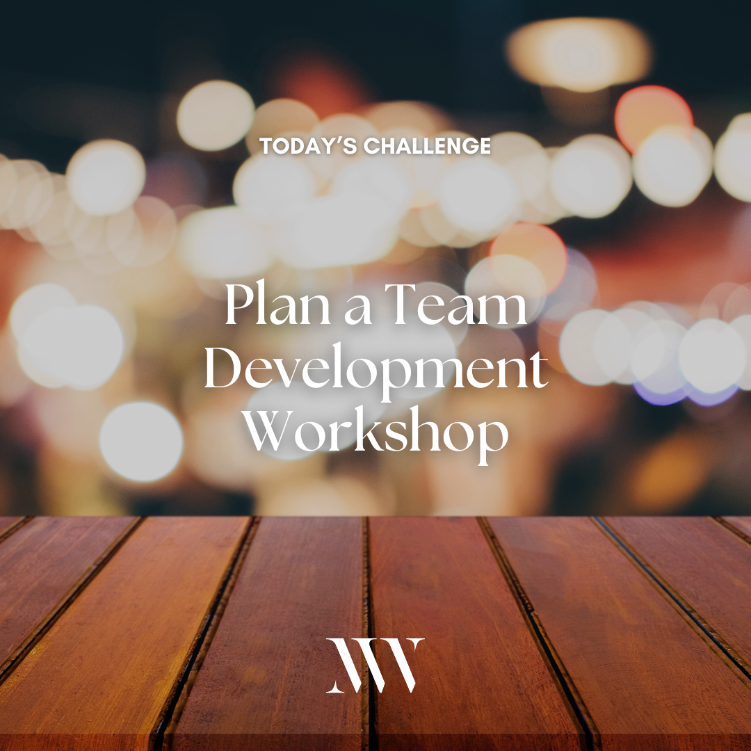Day 51: Organize a Team Development Workshop