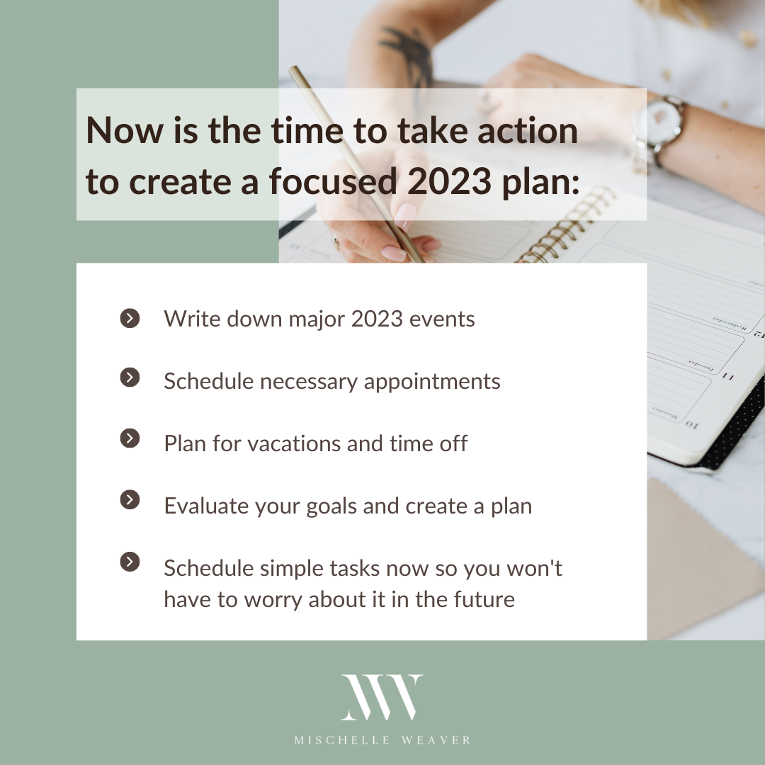 Planning 2023 before it arrives