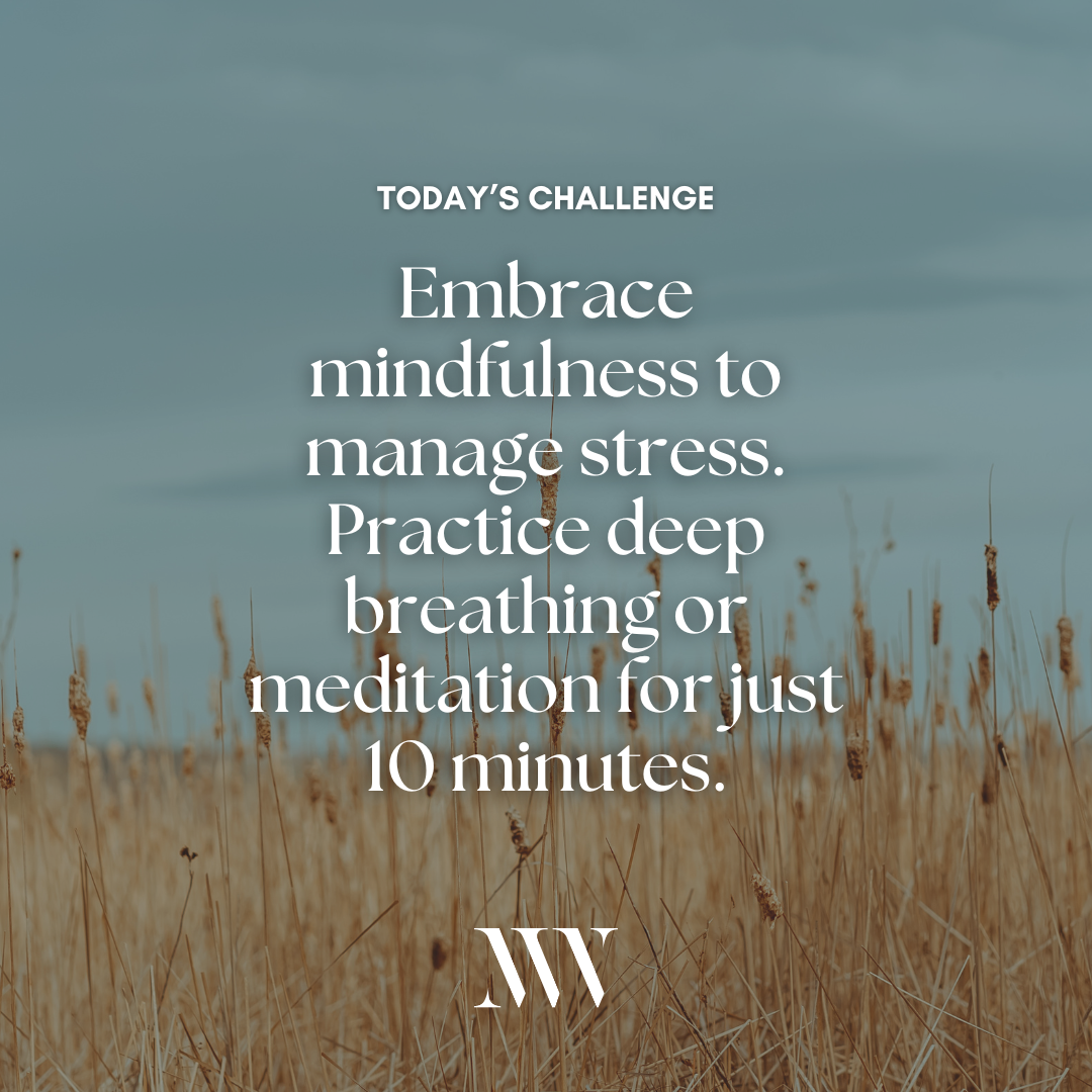 Day 23: Finding Inner Peace - Mastering Stress with Mindfulness