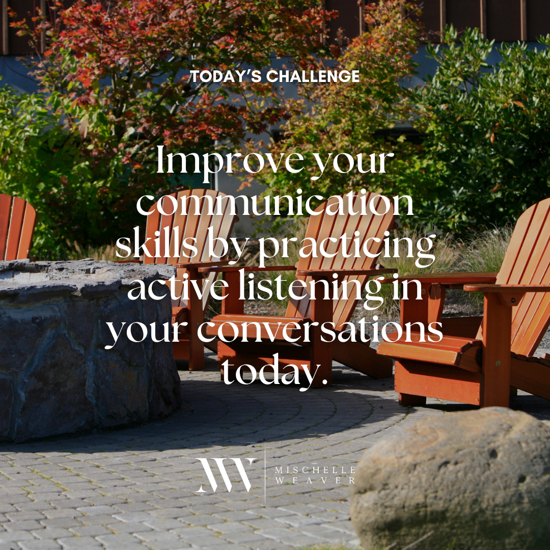 Day 14 - Enhance Your Connections Through Active Listening  On Day 14 of the 100 Days of Personal Growth Challenge, we're diving deep into the realm of communication. Today's focus is on the transformative power of active listening.
