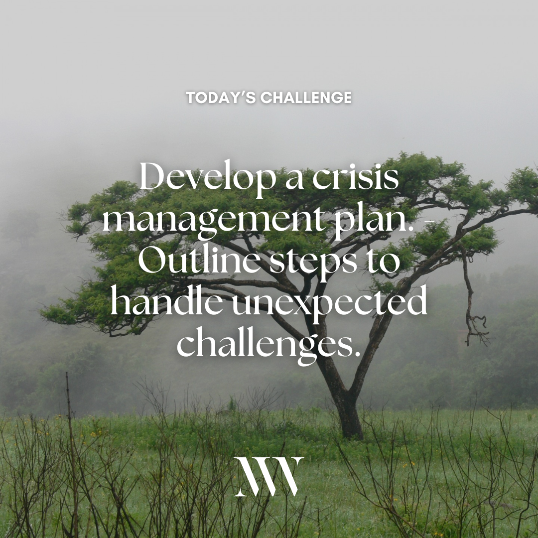 Day 62: Crafting Your Crisis Management Plan