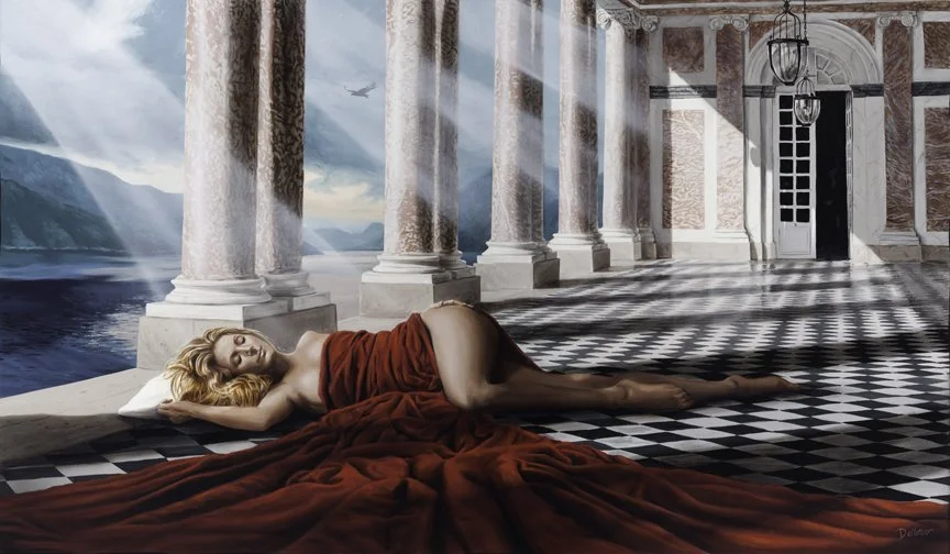 WHILE SHE DREAMS 24X48