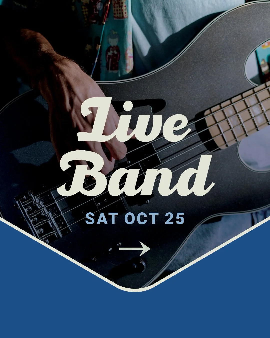 OCTOBER LIVE BAND

Kinetik are joining us on Saturday Oct 25th 🎸

8pm start | FREE ENTRY