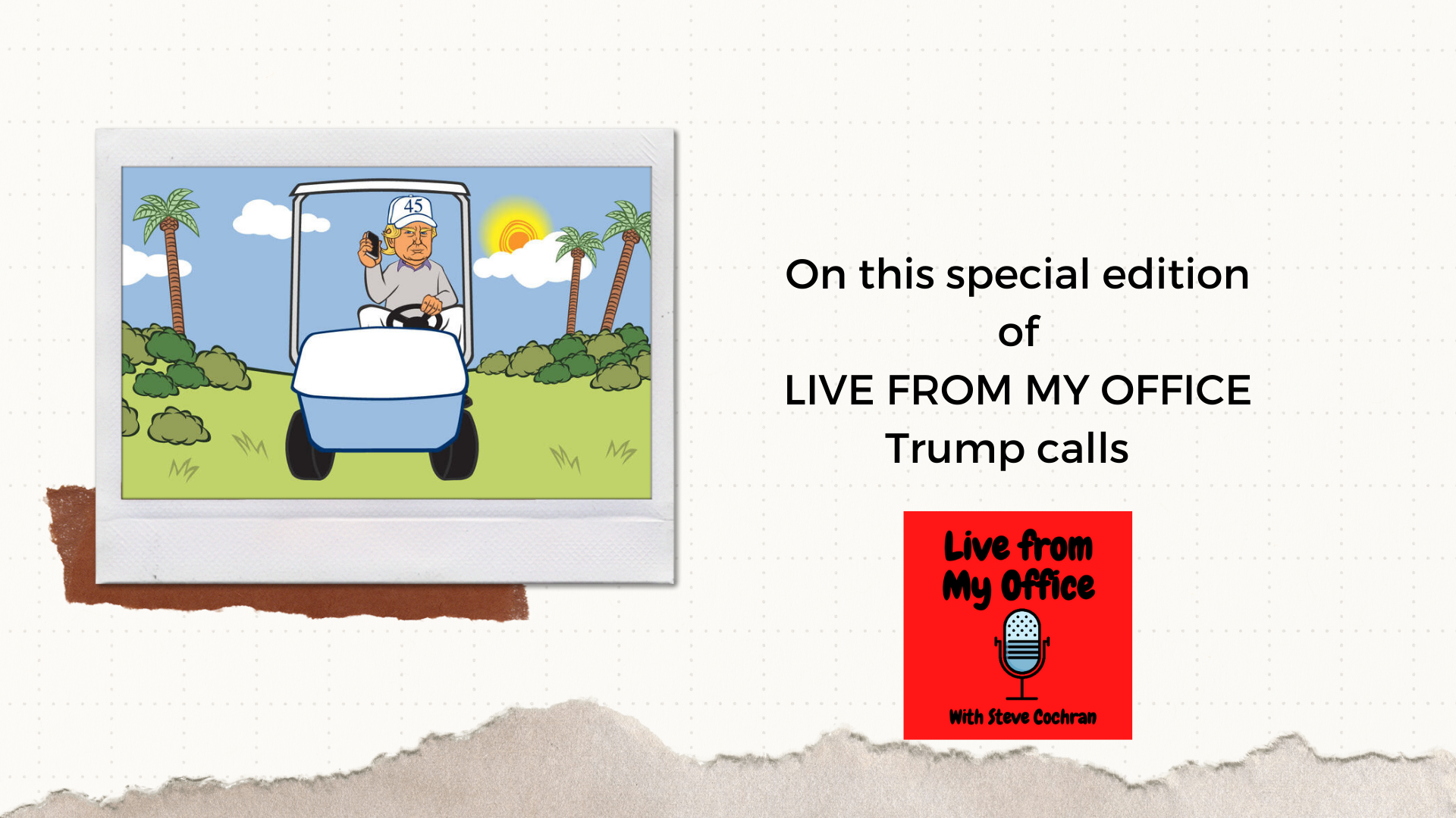 Trump Has REALLY gotta stop talking... especially to me!