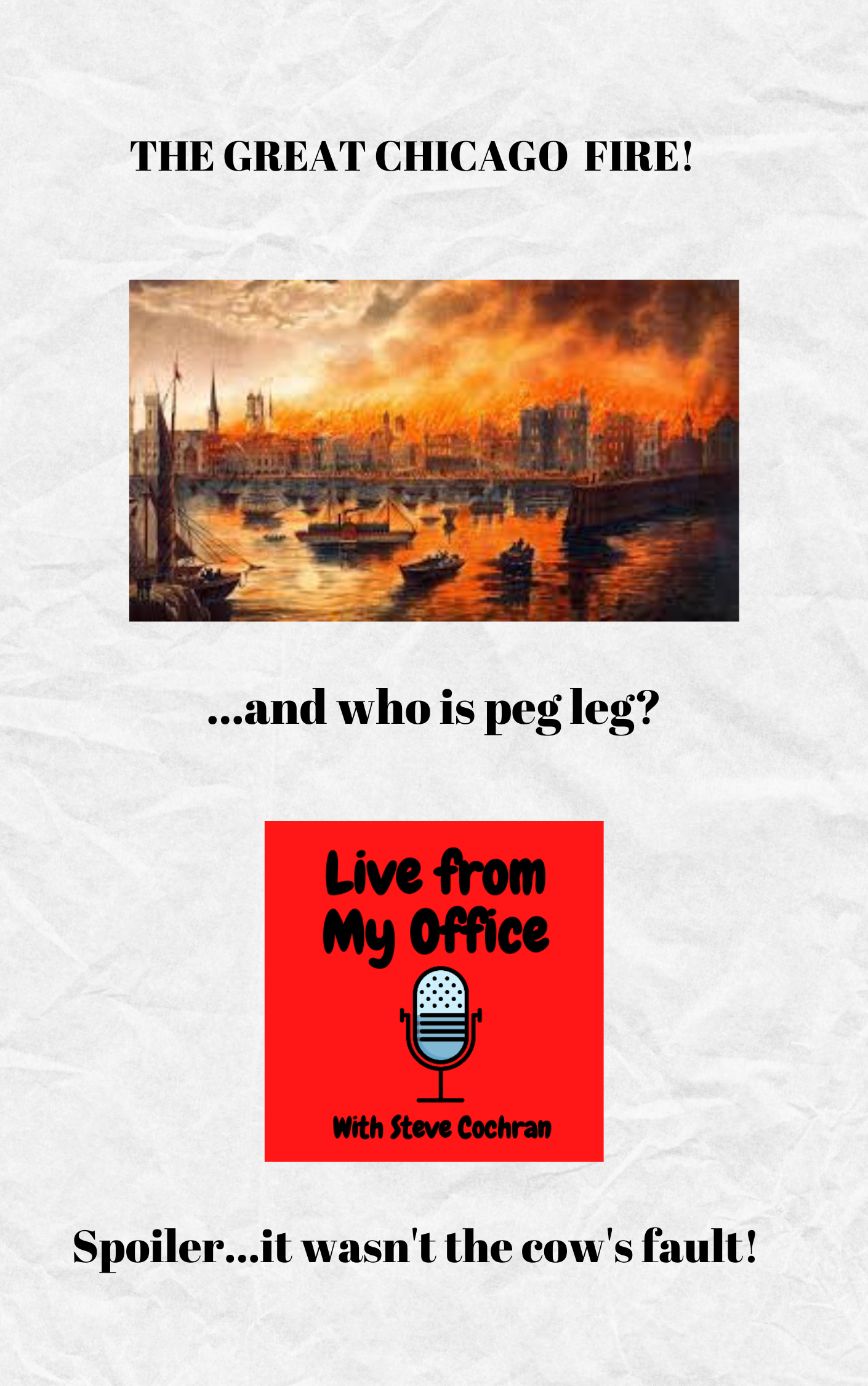 WLS AM 890: The Fire that Changed Everything
