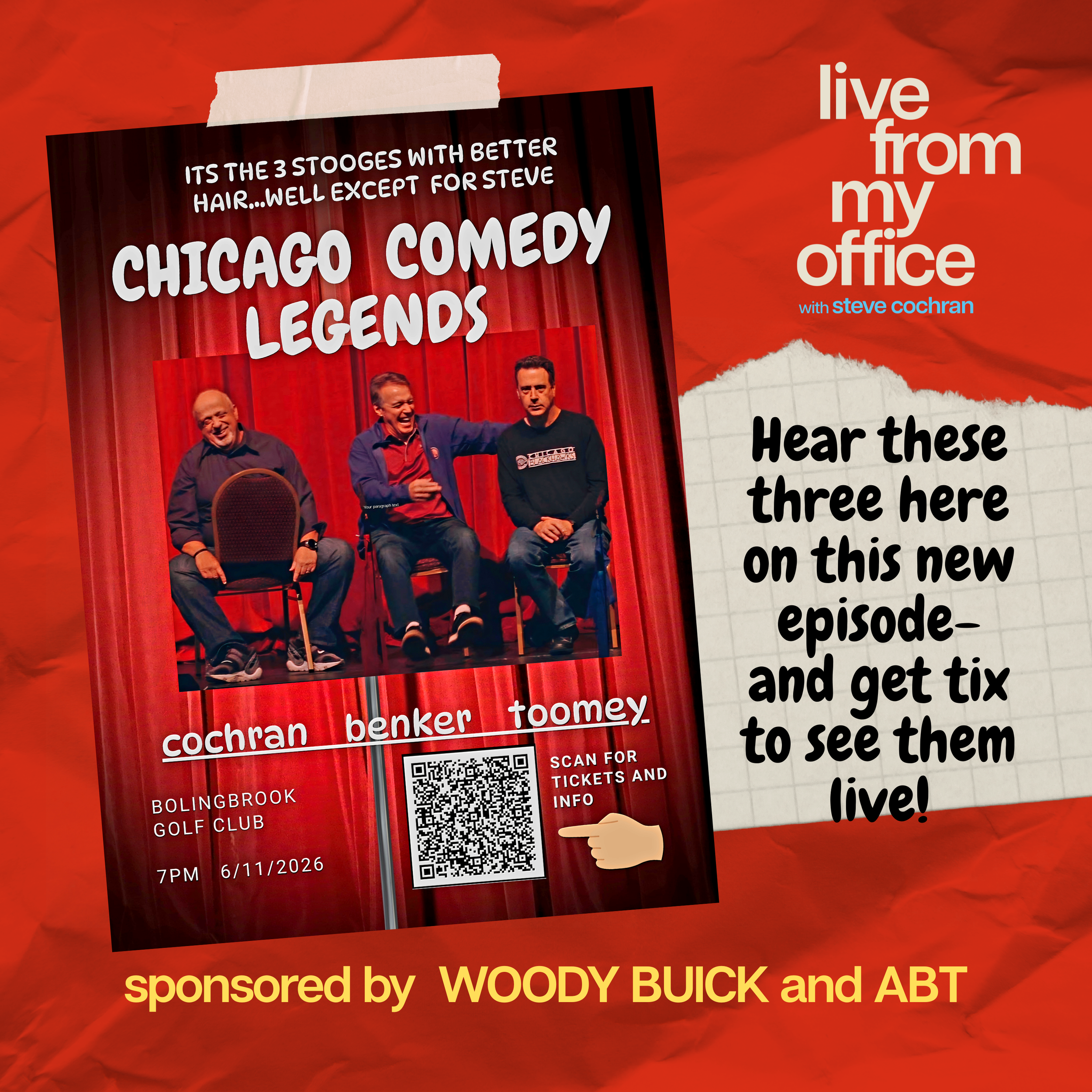 Stand Up Comedy - Bolingbrook IL - Three (Older) Amigos
