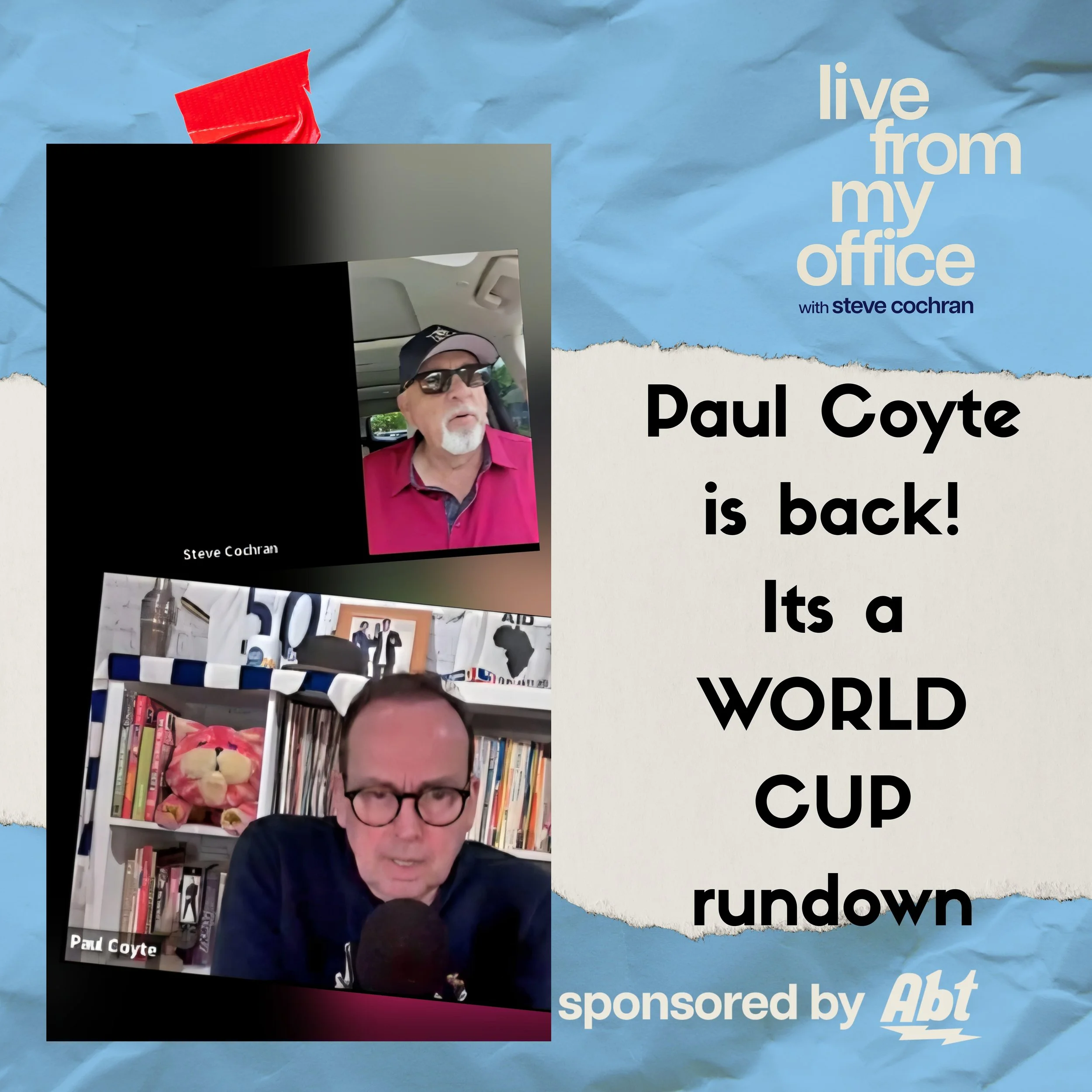 WORLD CUP - The World's Biggest Covered by the World's Nicest Man... Paul Coyte!