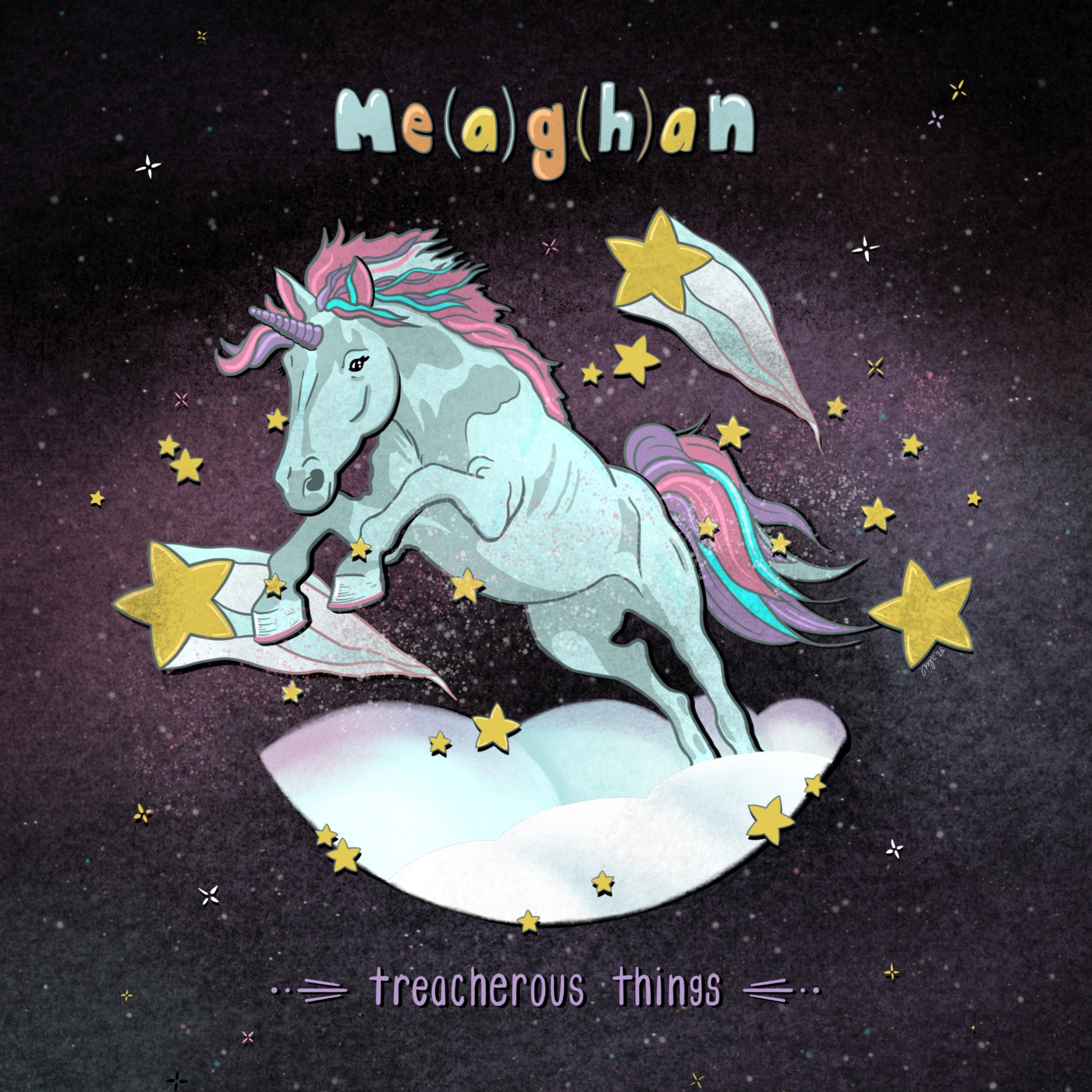 Me(a)g(h)an "Treacherous Things" / co-writer / producer / engineer / vocals / performer / album art / 2026